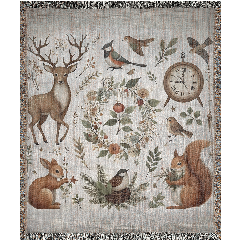 Cottagecore Woven Blanket