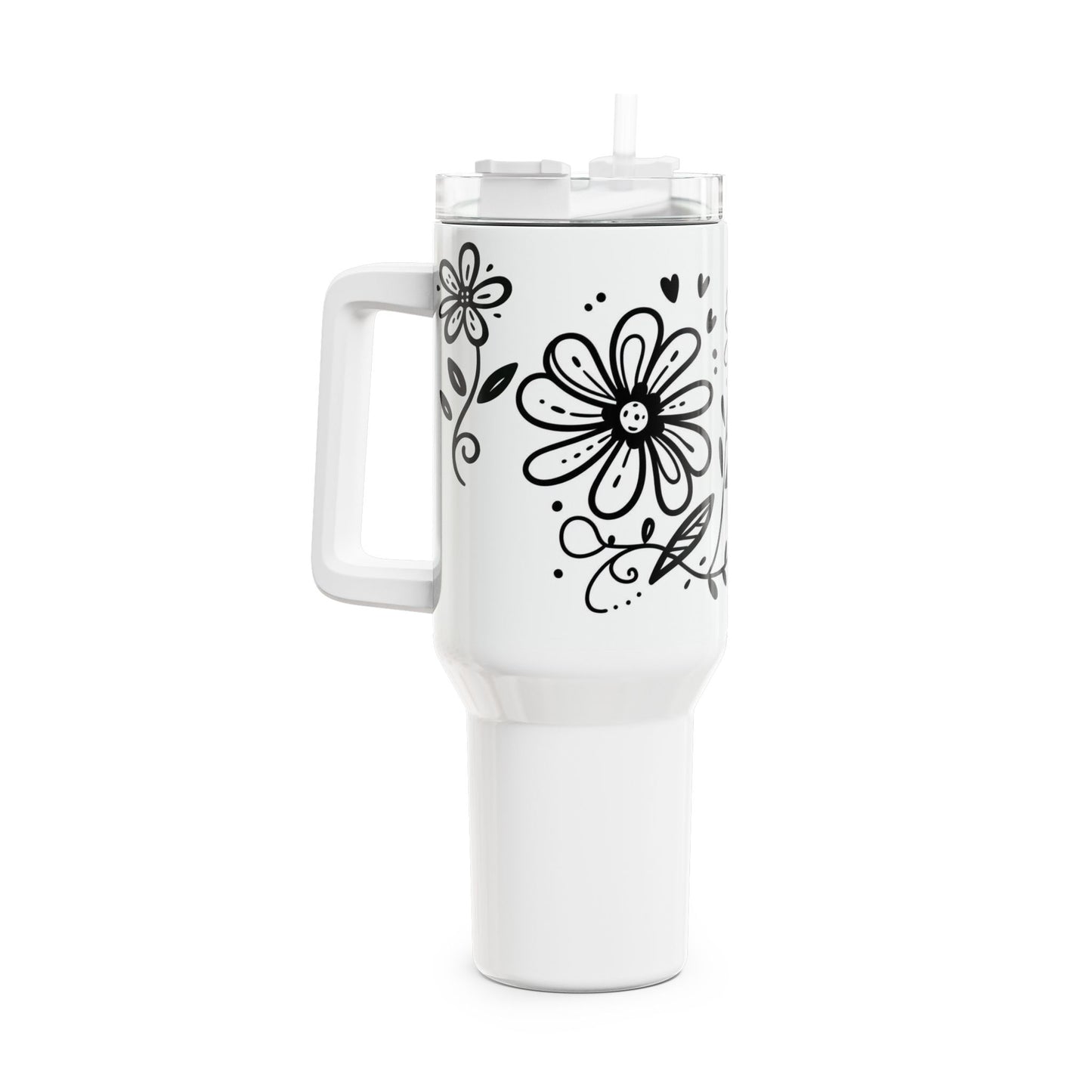 Flower Tumbler 40oz