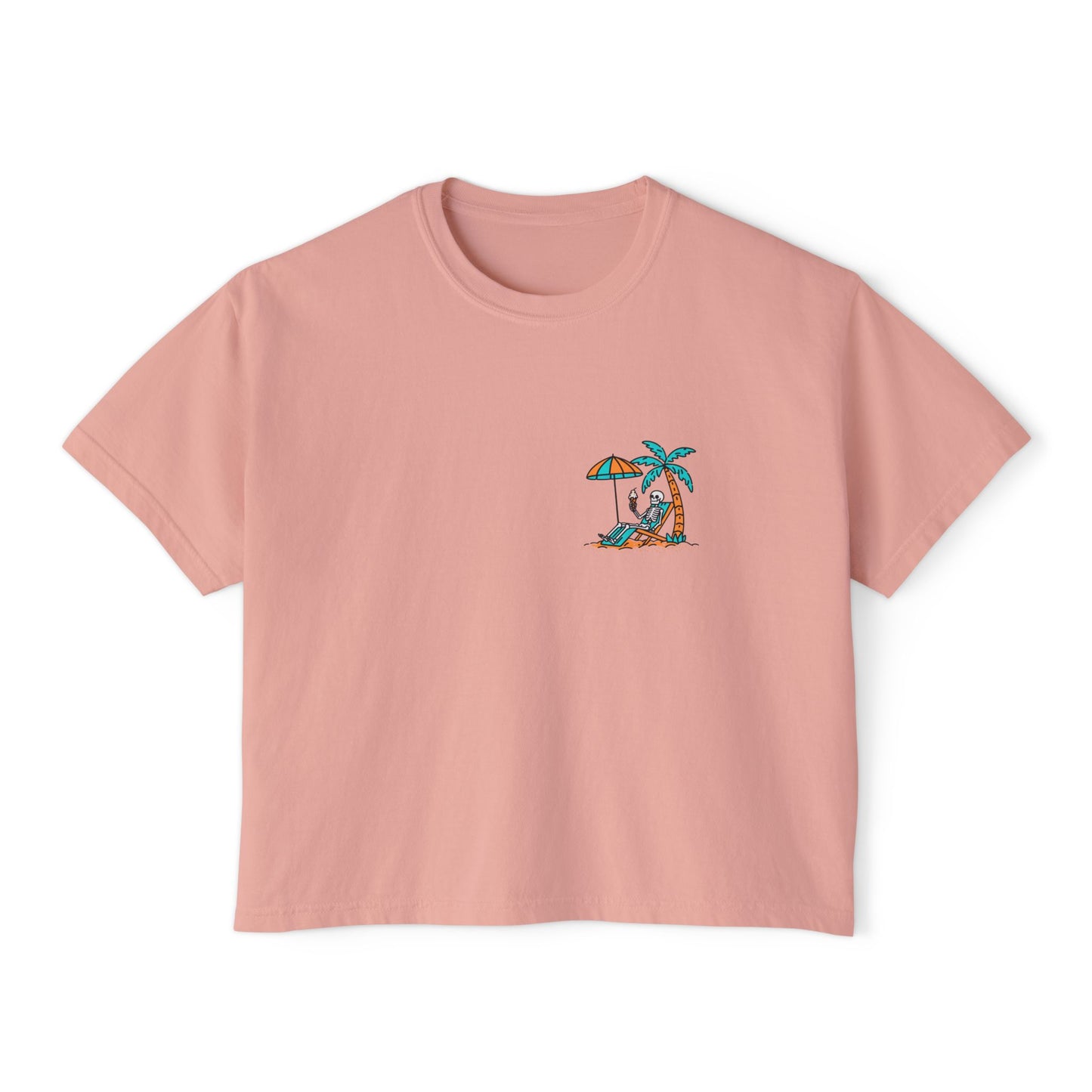 Summer Skeleton Women's Tee - Summerween Shirt