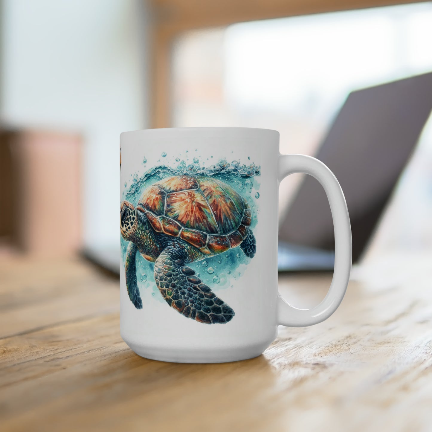 Turtle Mug 15oz