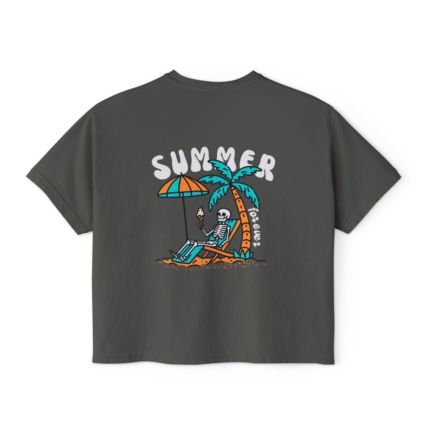 Summer Skeleton Women's Tee - Summerween Shirt