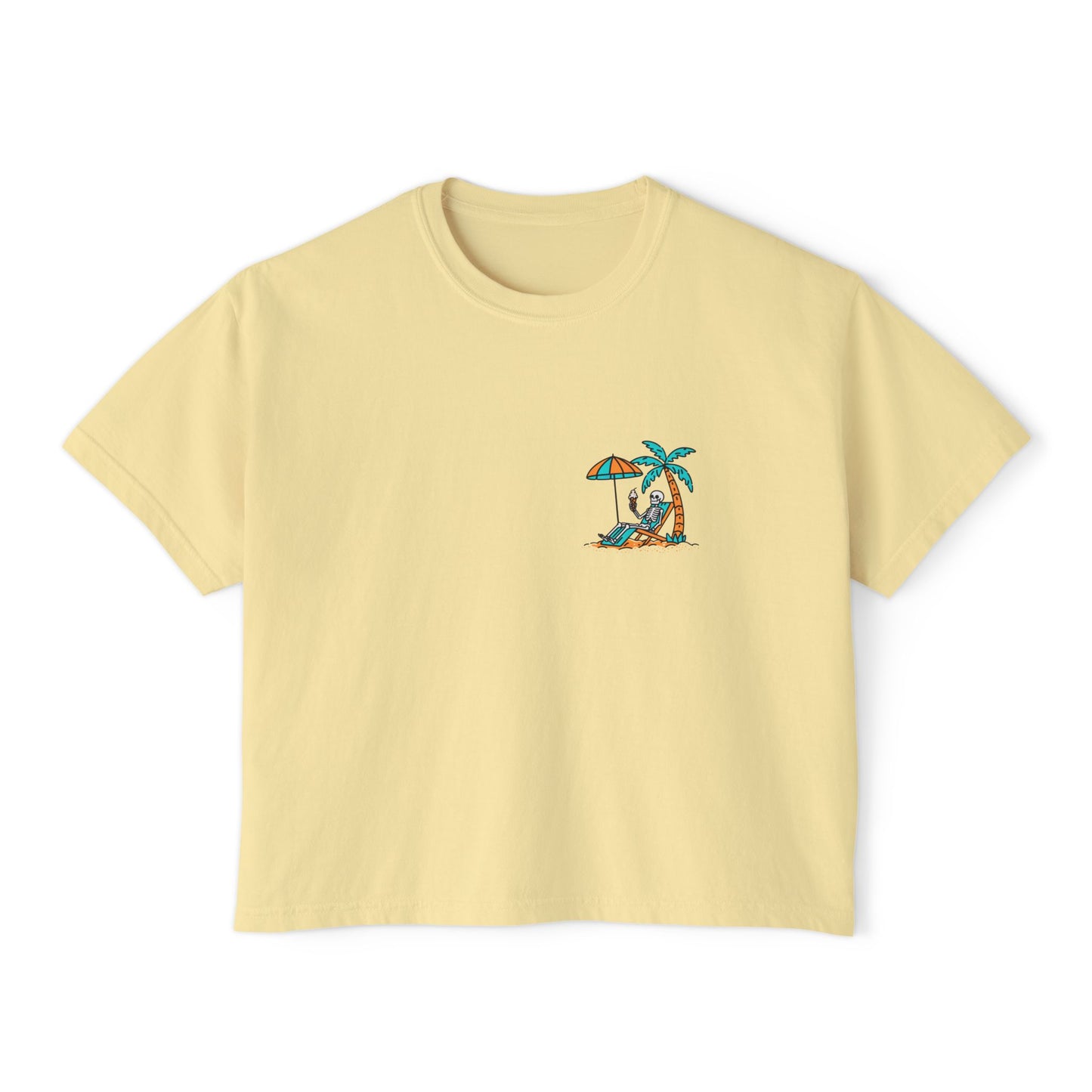 Summer Skeleton Women's Tee - Summerween Shirt