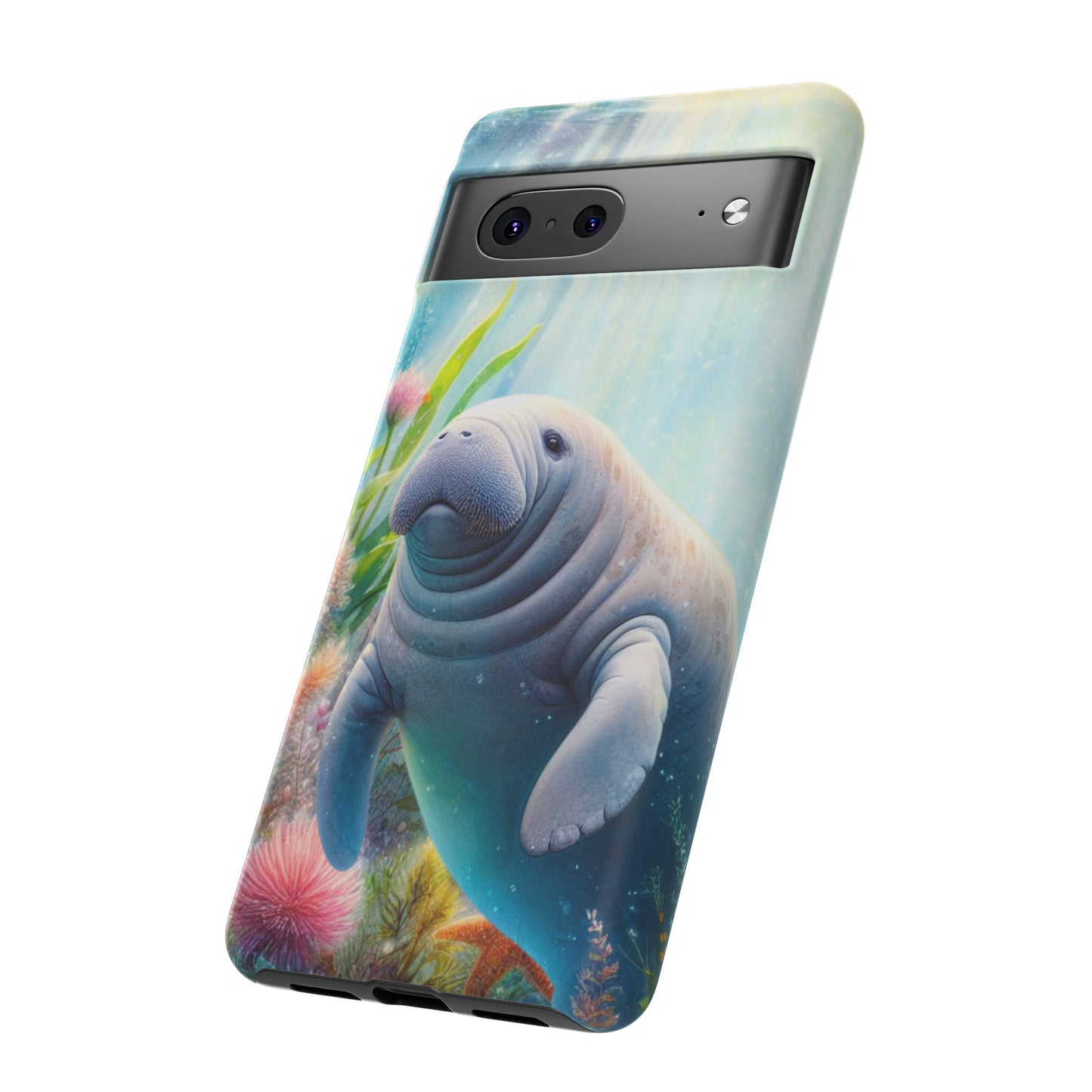Manatee phone case protective