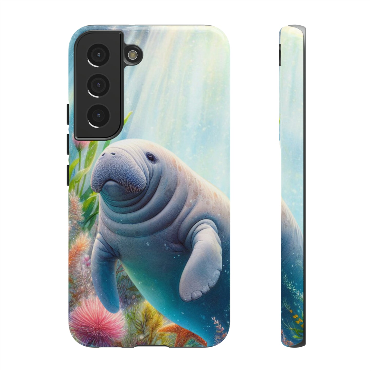 Manatee phone case protective