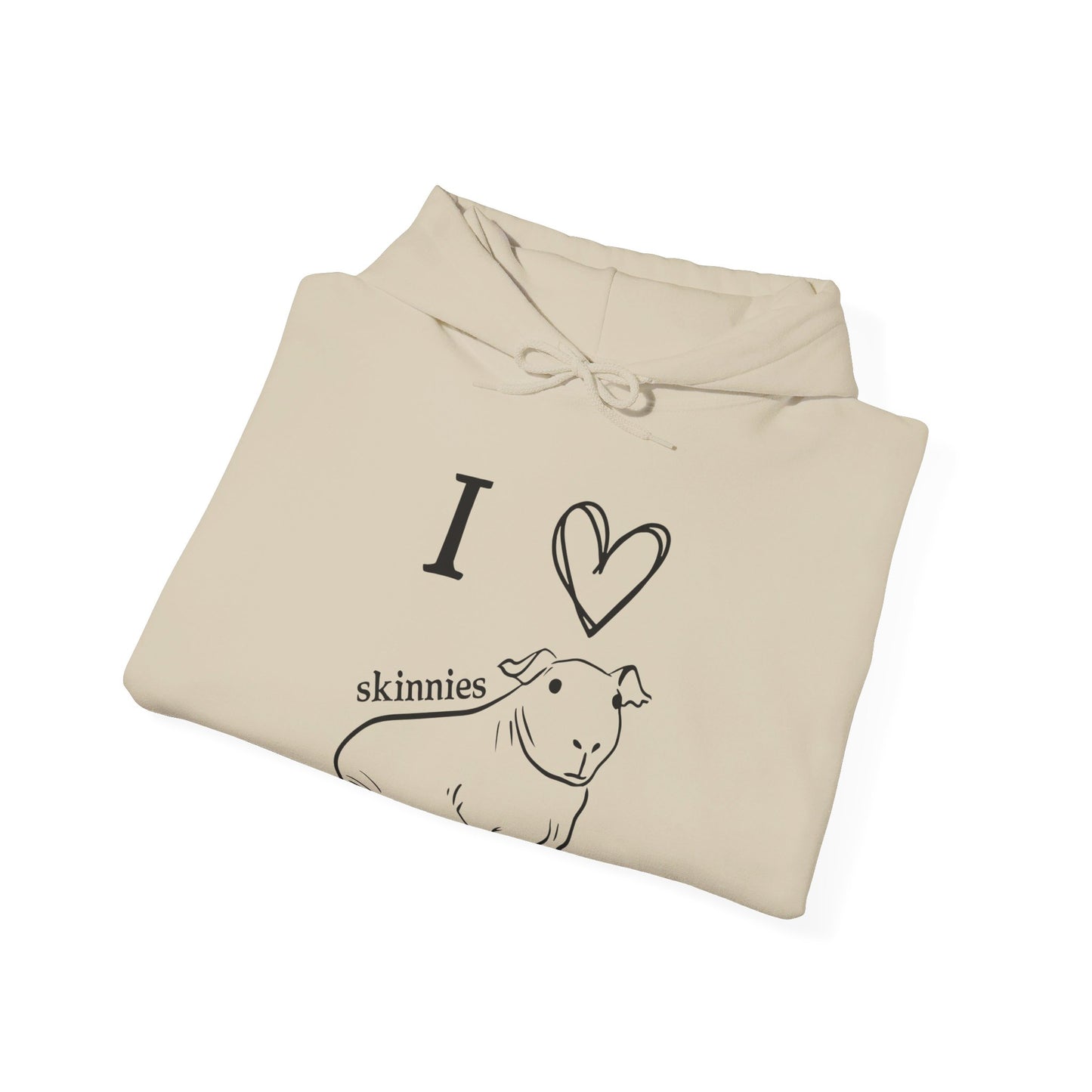 Skinny pig hoodie sweatshirt
