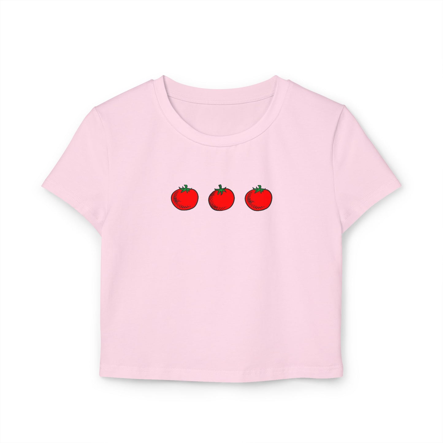 Tomato Baby Tee Shirt for Women