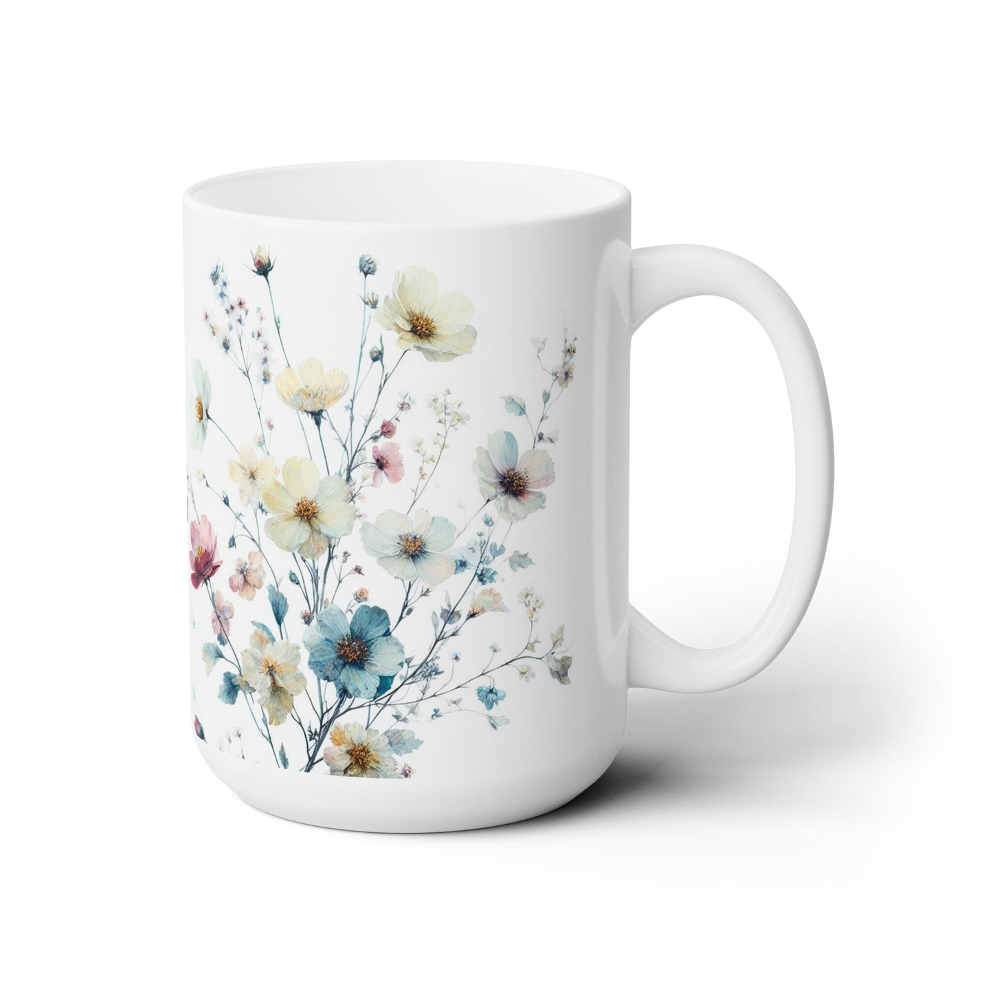 Flower Mug 15oz