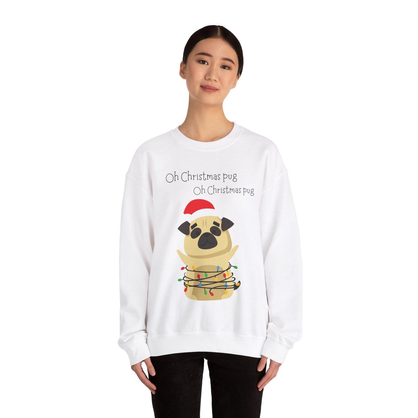 Christmas Pug Sweatshirt