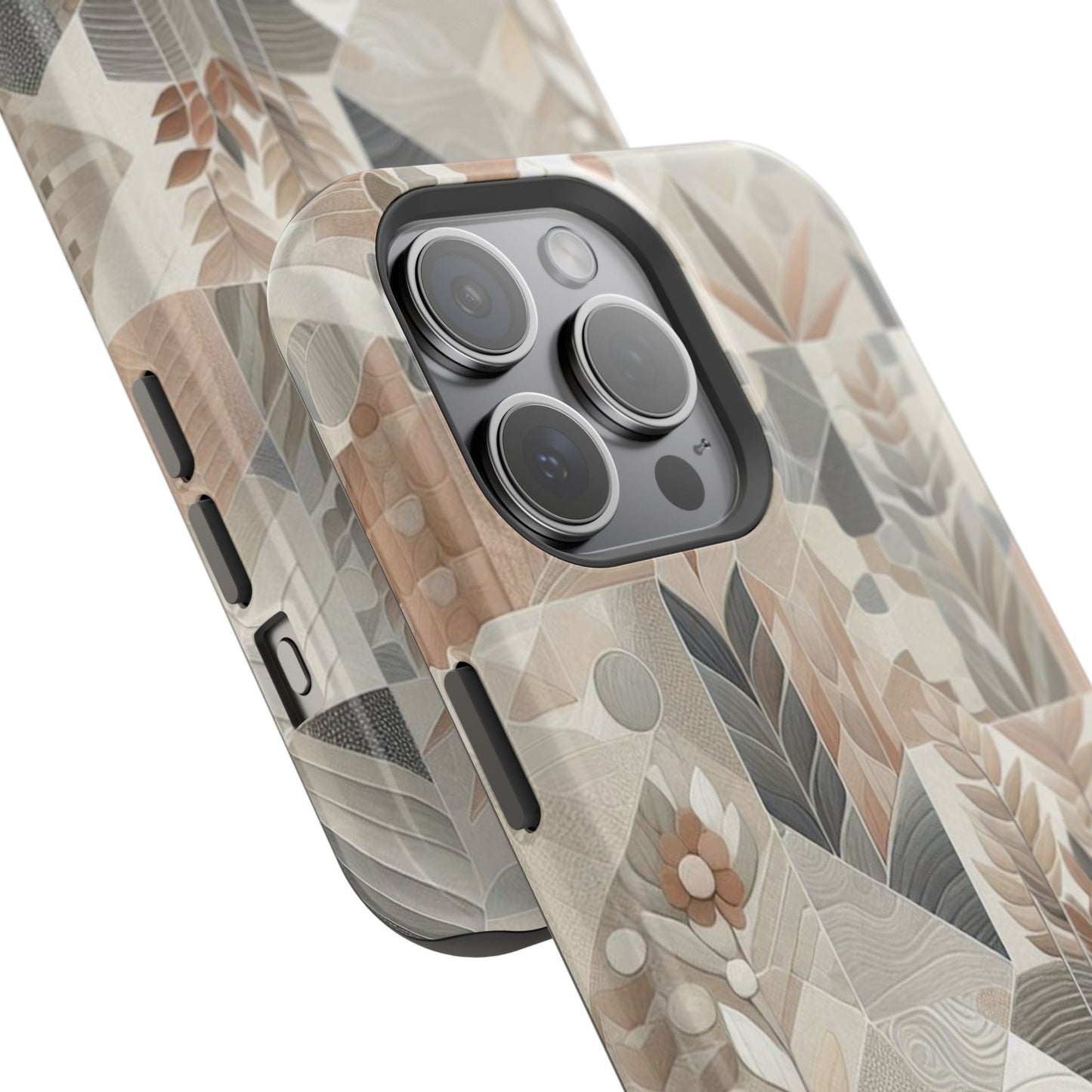 Boho Mosaic Phone Case Magnetic