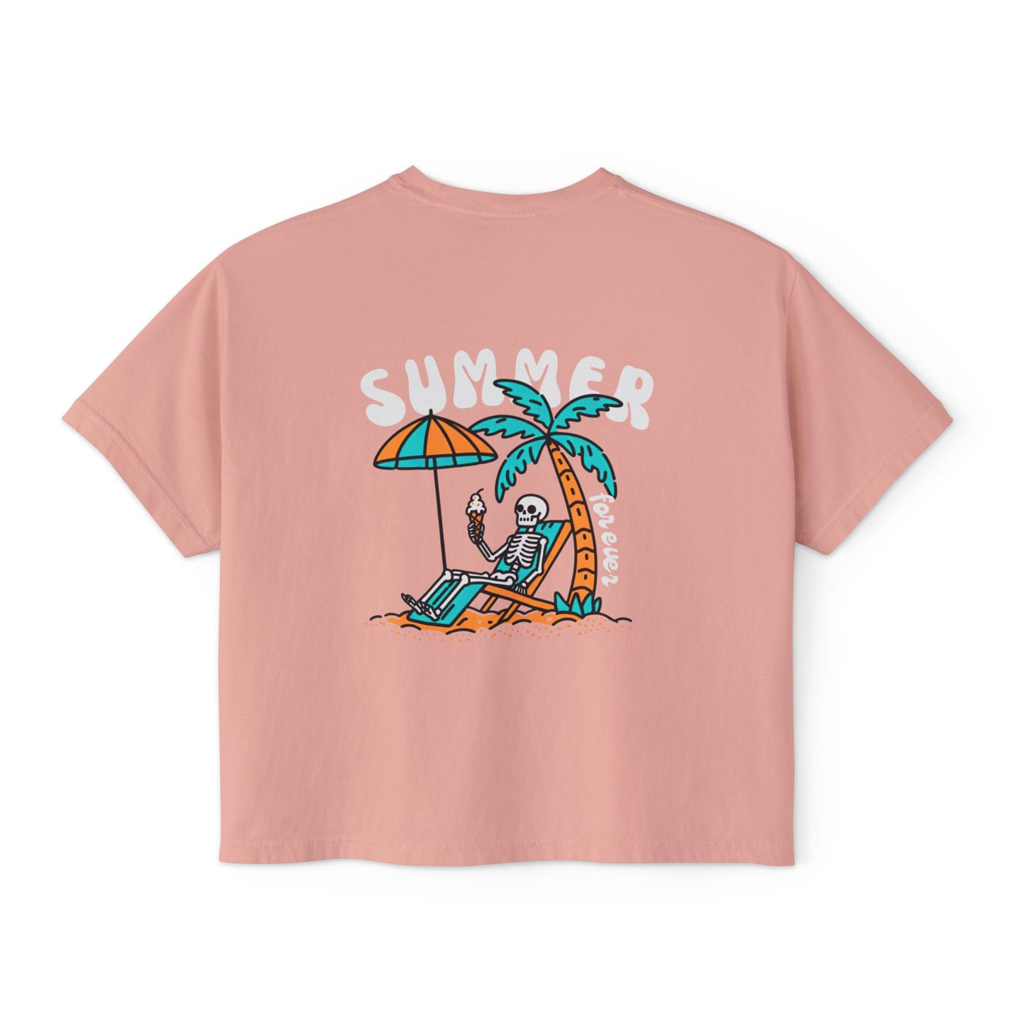 Summer Skeleton Women's Tee - Summerween Shirt