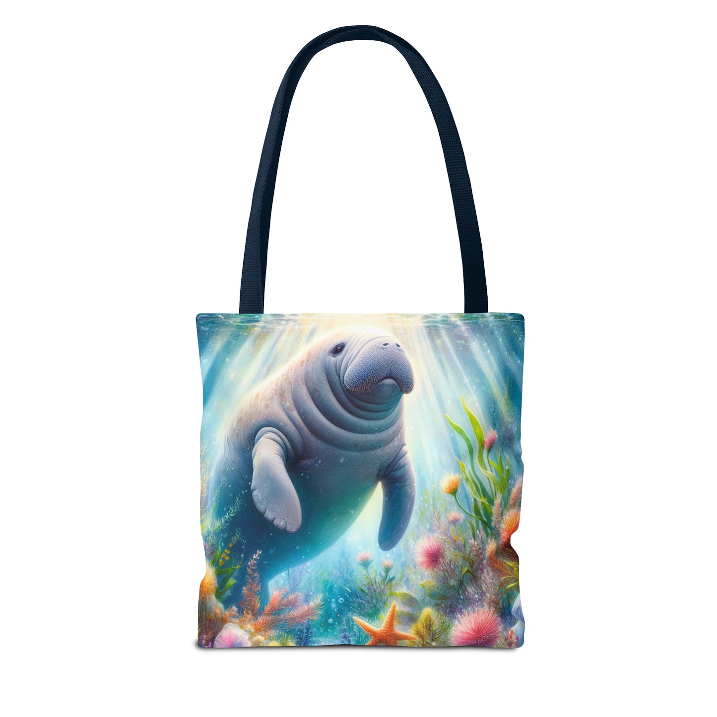 Manatee tote bag
