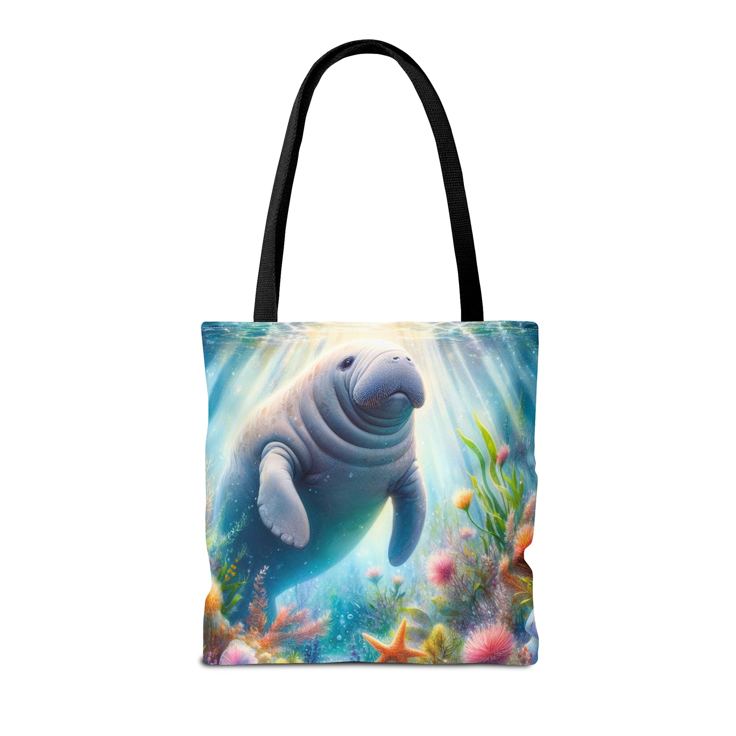 Manatee tote bag