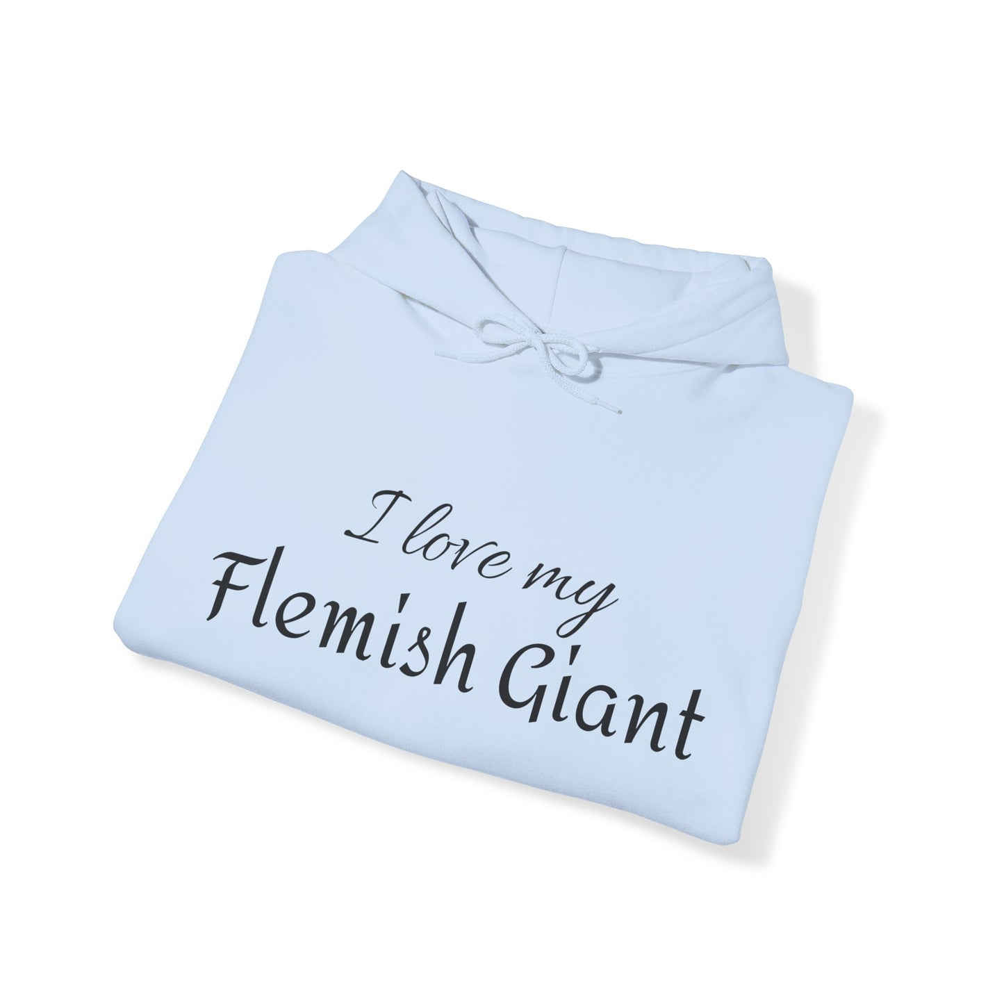 Flemish Giant bunny mom hoodie