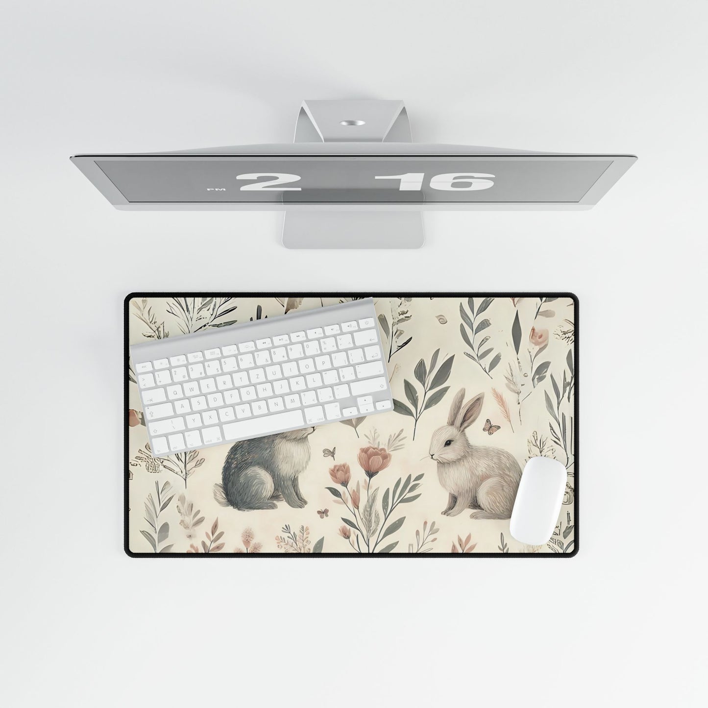 Cottagecore Deskmat Bunny Mousepad