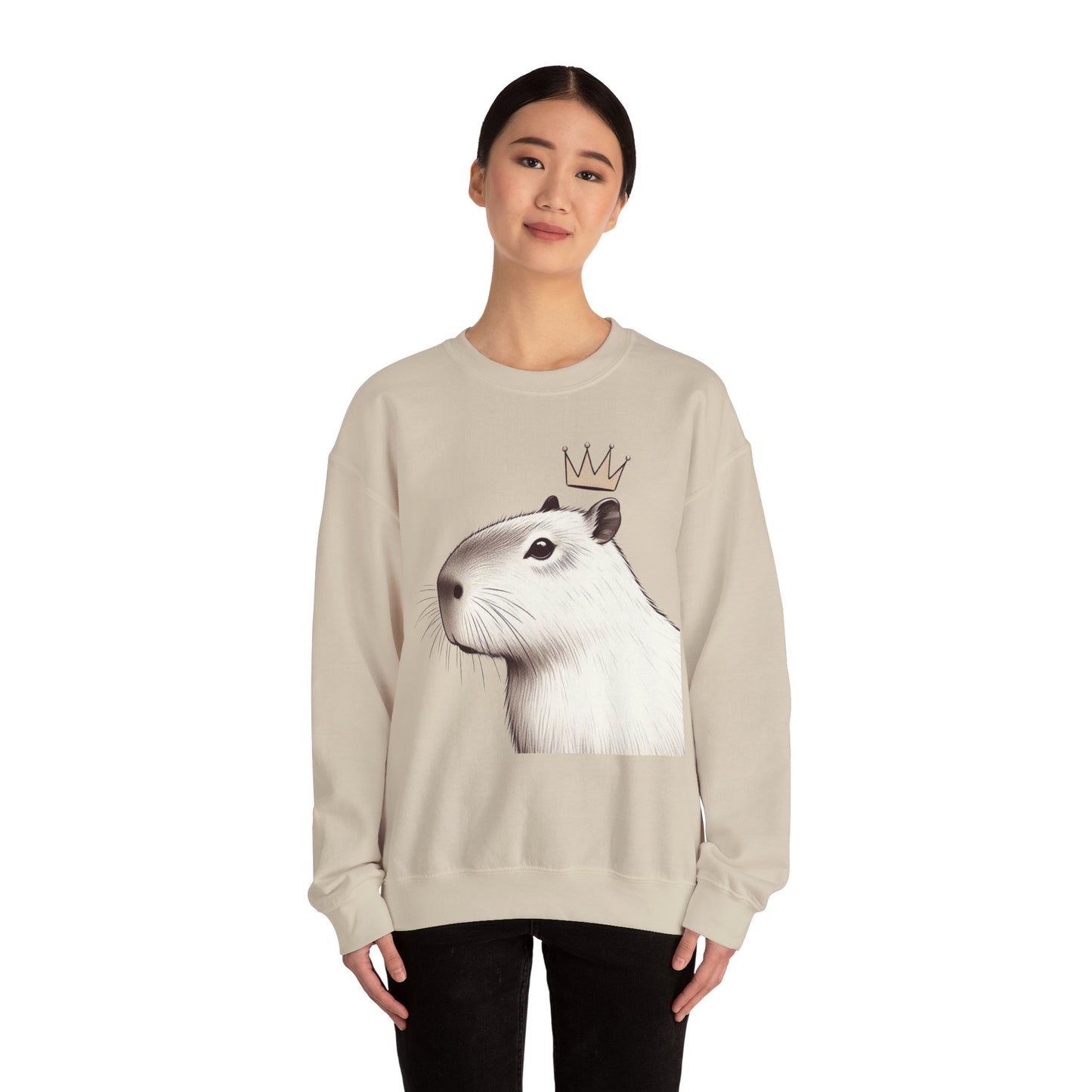 Capybara Crown Sweatshirt