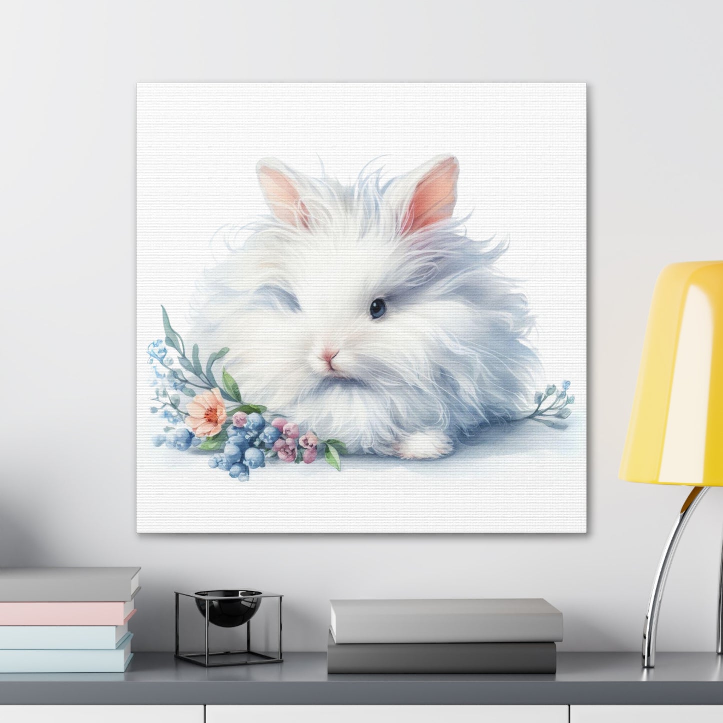 Fluffy Bunny painting