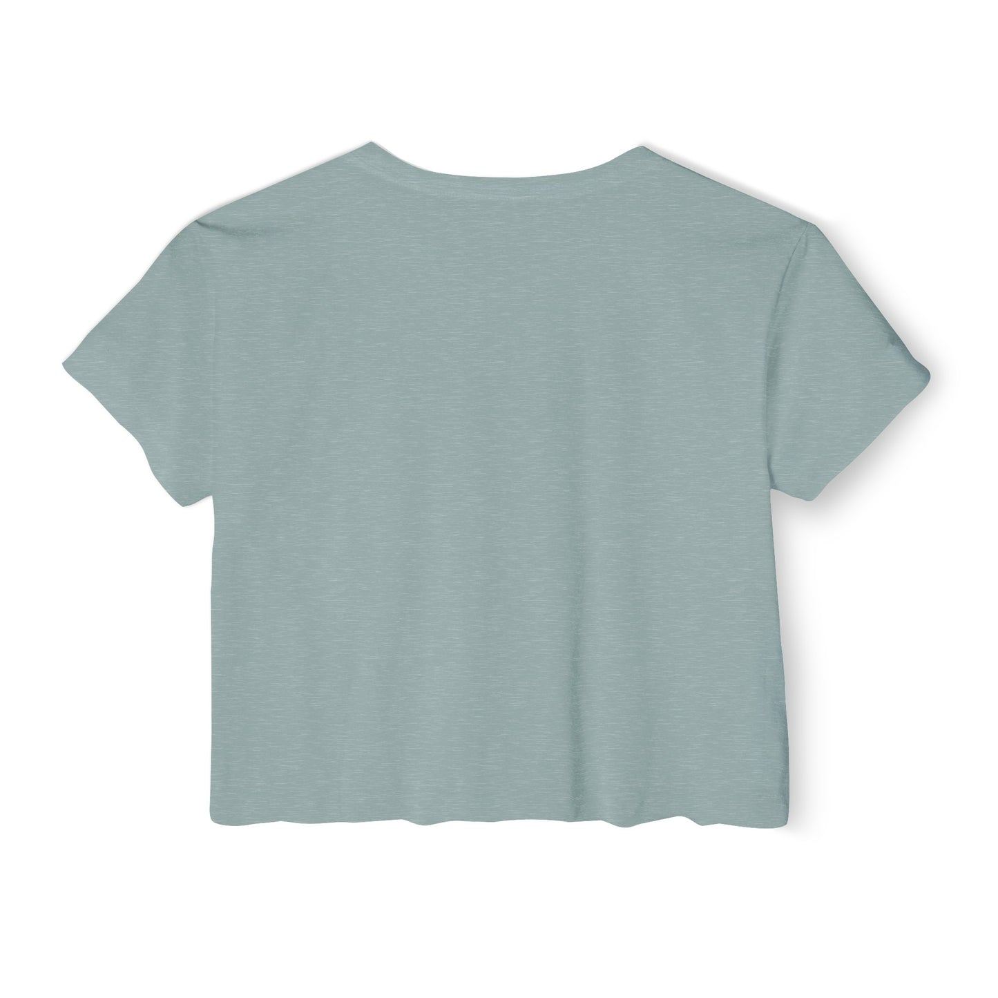 Gold Cropped Tee Women's
