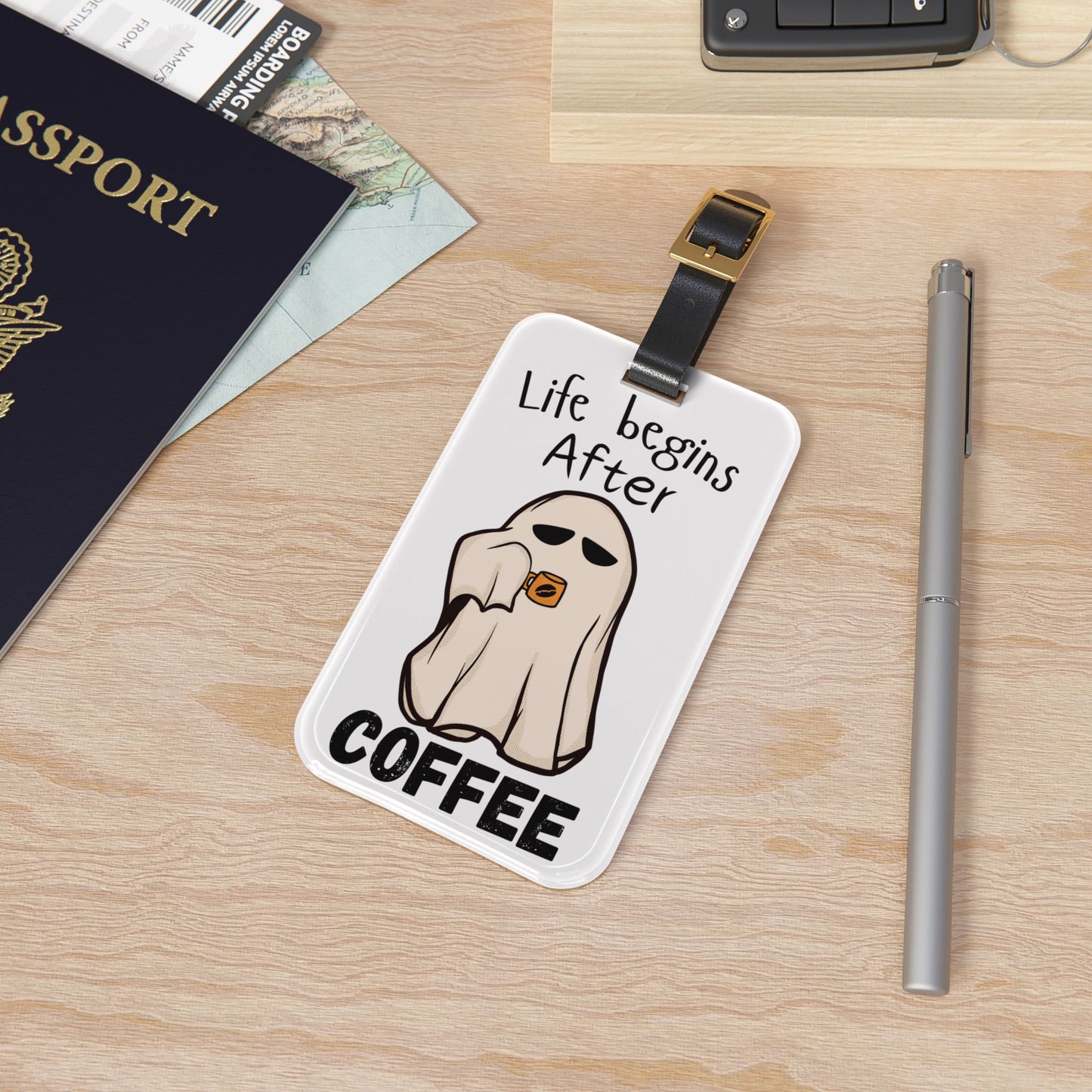 Coffee Luggage Tag