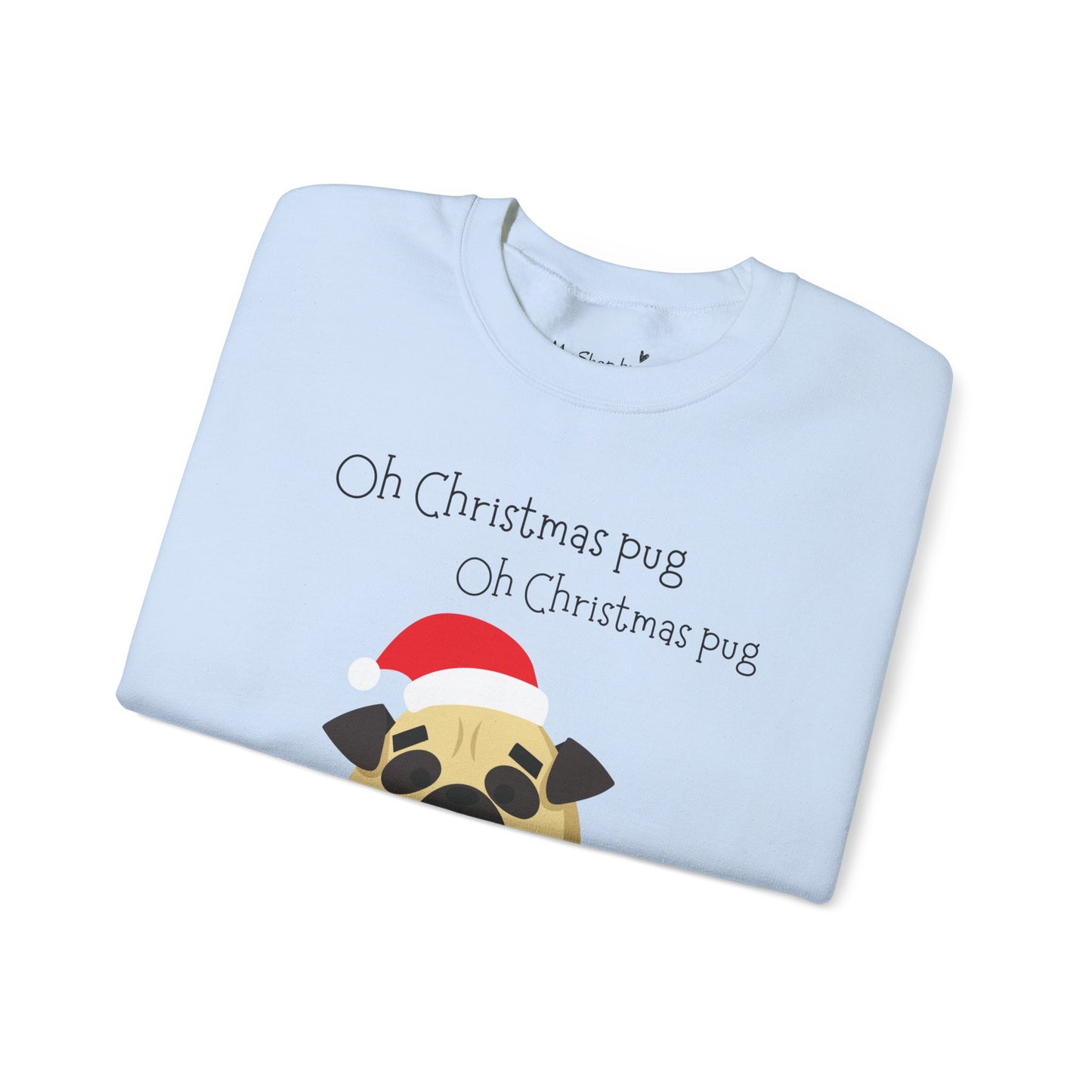 Christmas Pug Sweatshirt