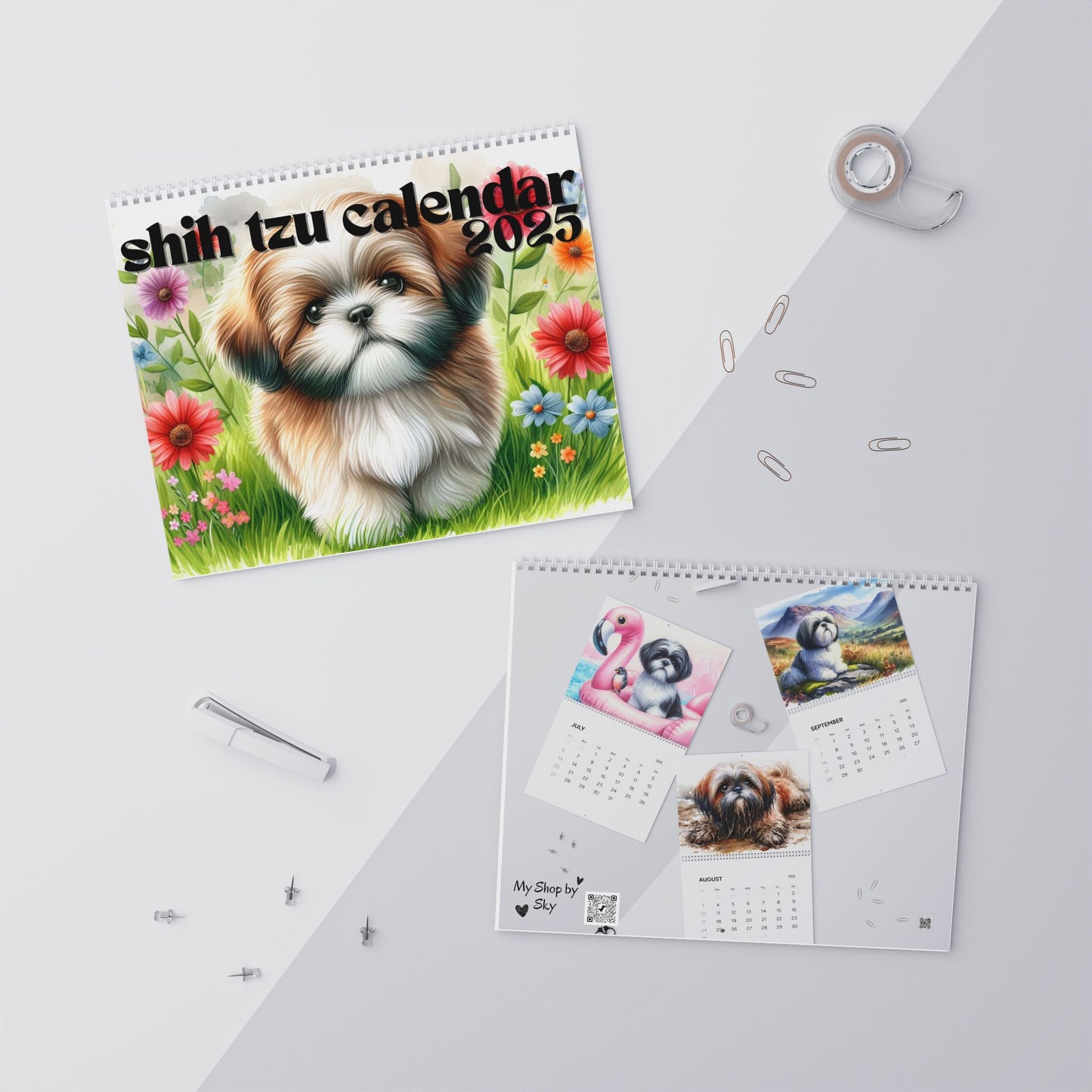 Shih Tzu Calendar 2025