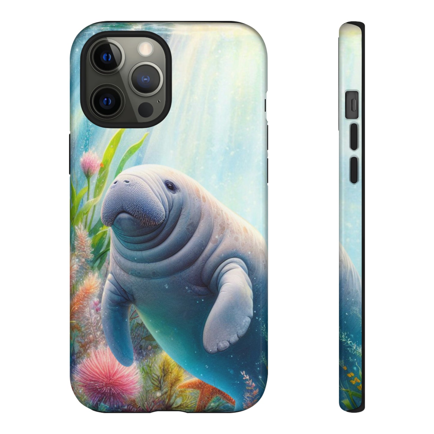 Manatee phone case protective