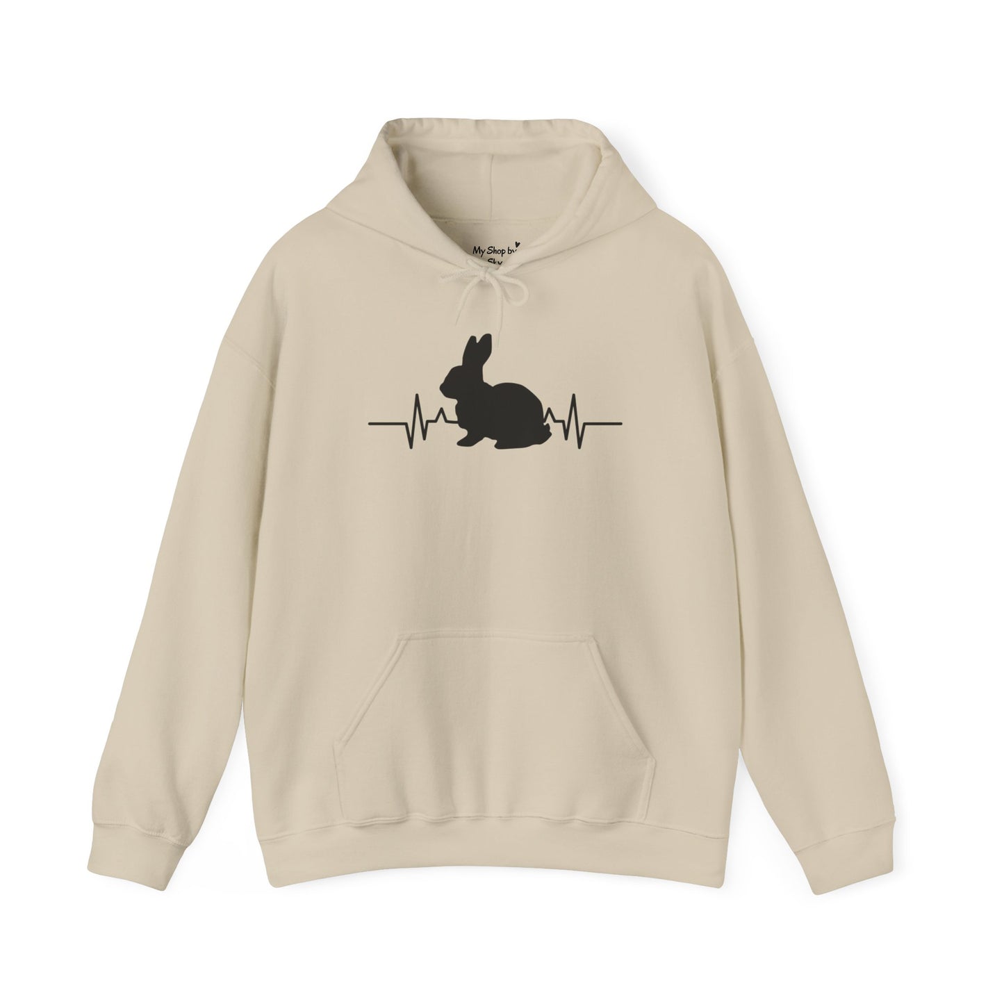 Heartbeat Bunny Hoodie