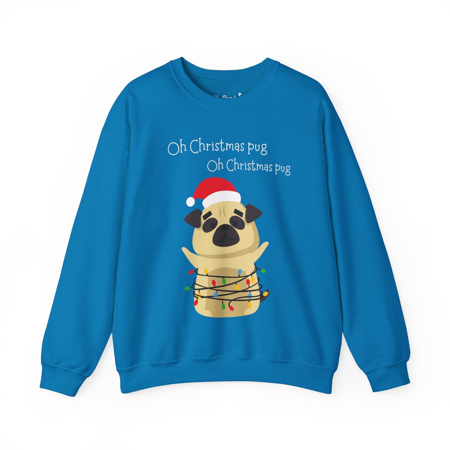 Christmas Pug Sweatshirt