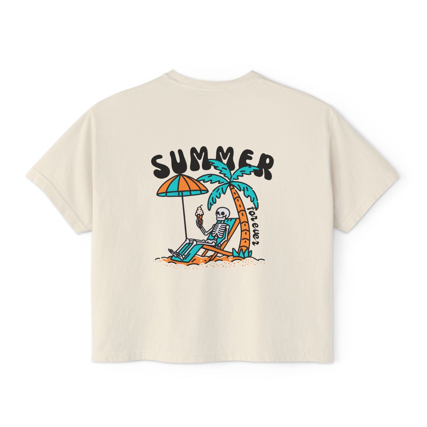 Summer Skeleton Women's Tee - Summerween Shirt