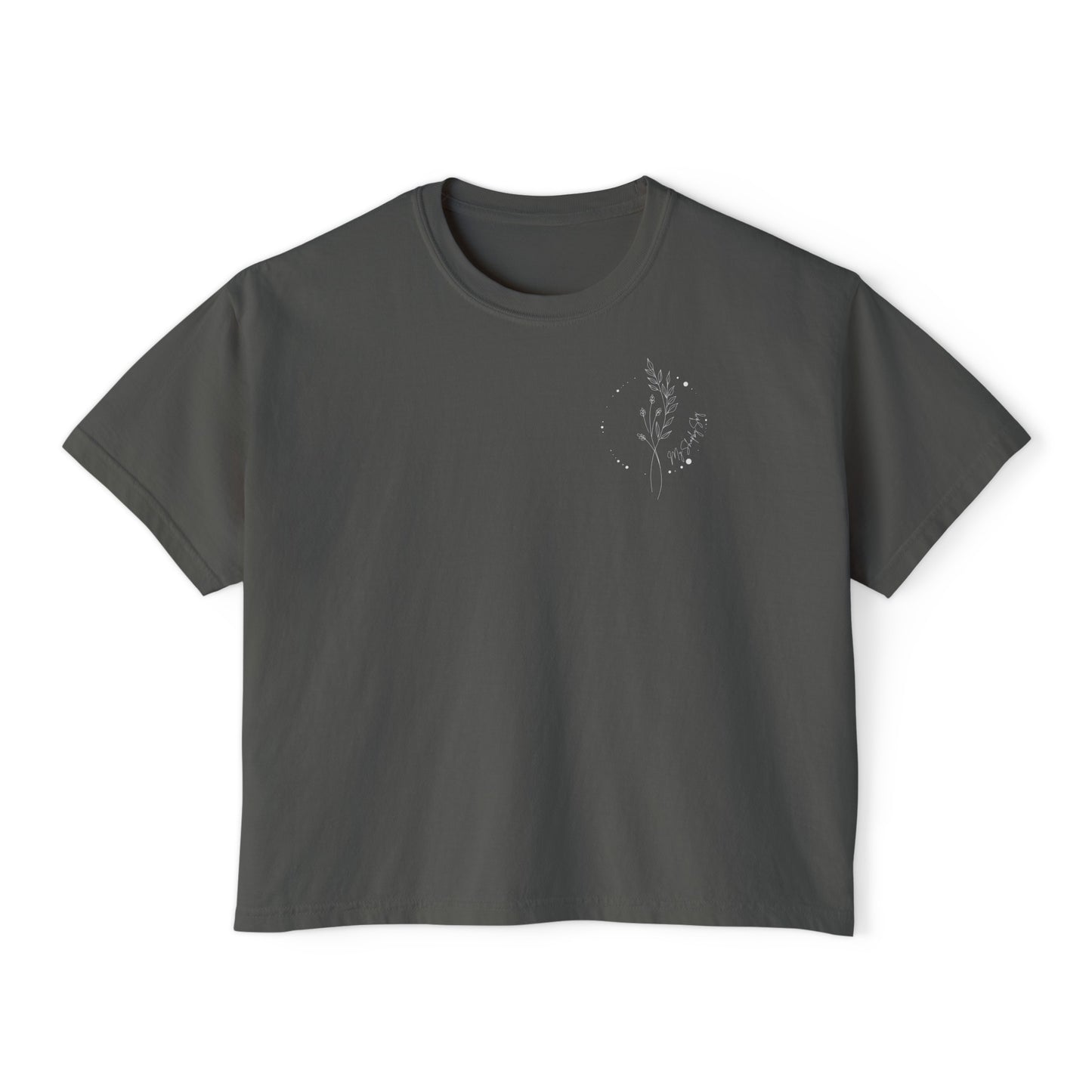 Flower Boxy Tee Women's