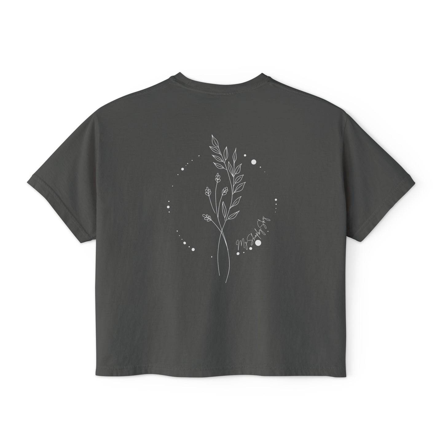 Flower Boxy Tee Women's