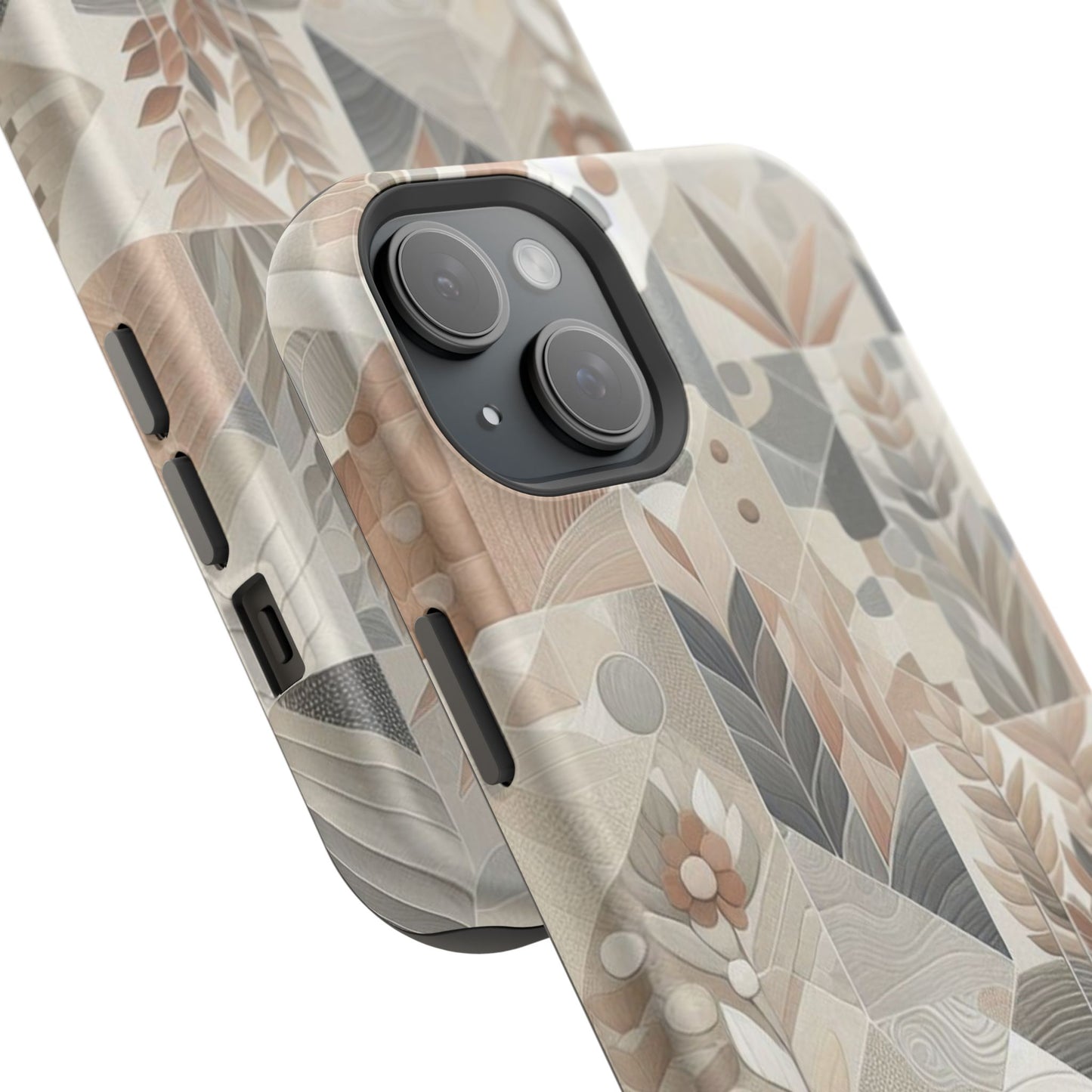 Boho Mosaic Phone Case Magnetic