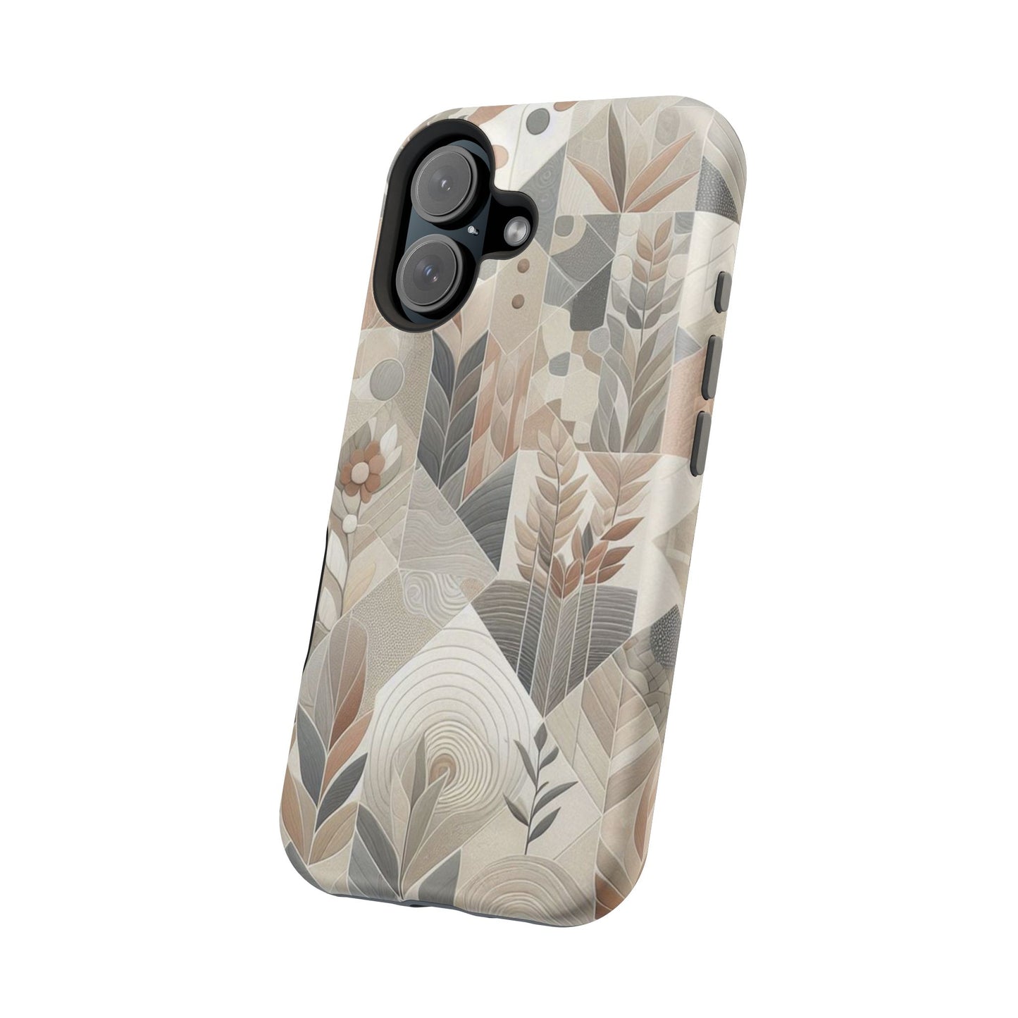 Boho Mosaic Phone Case Magnetic