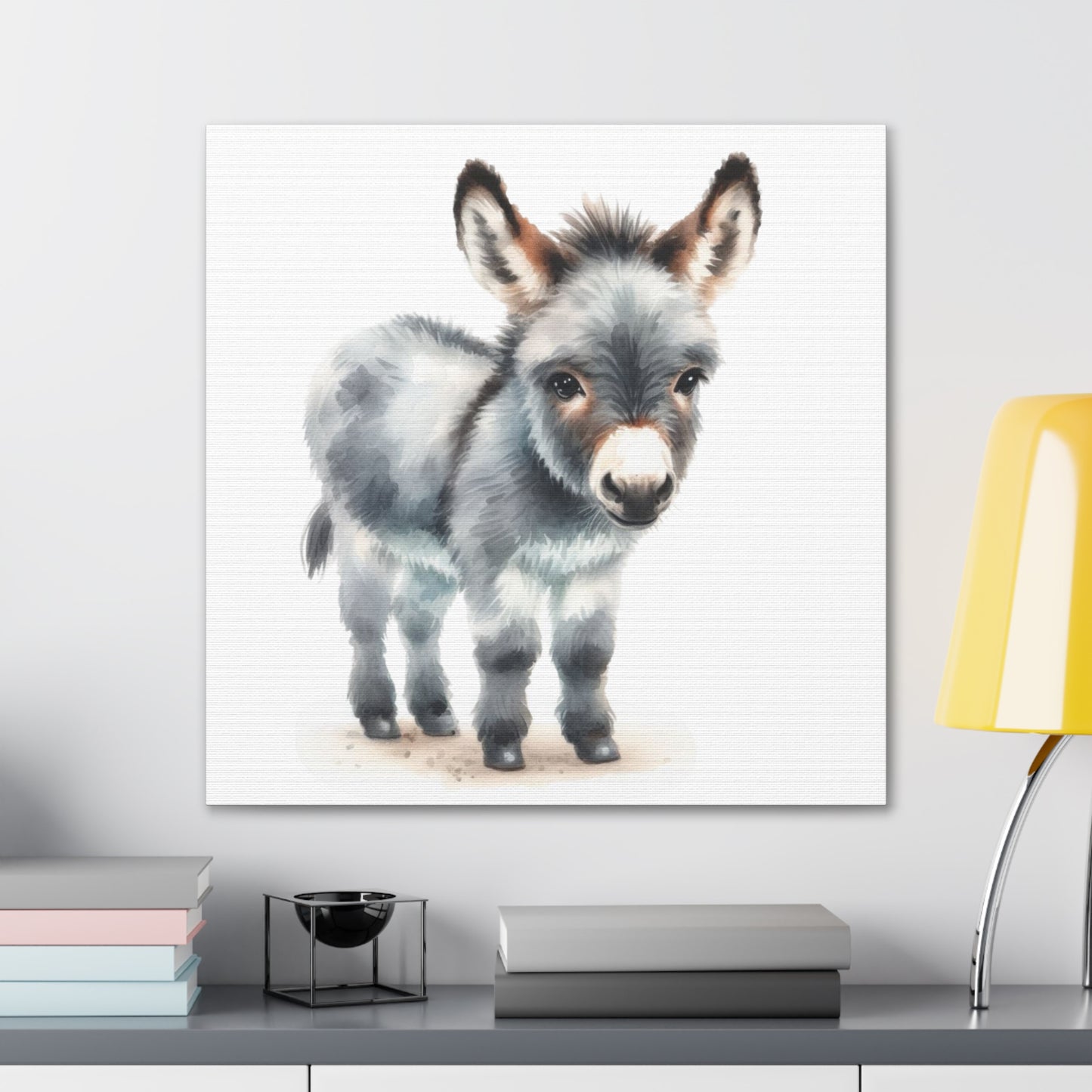 Mini donkey painting