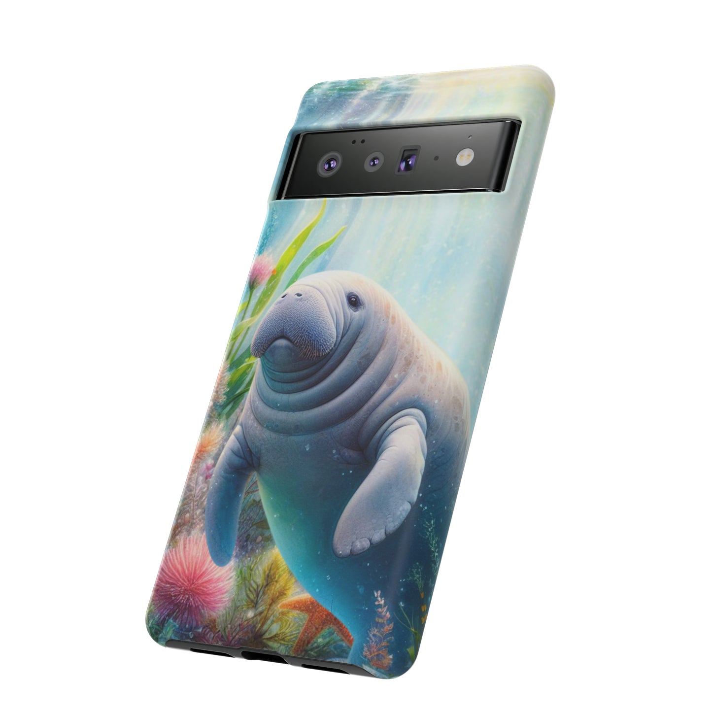 Manatee phone case protective