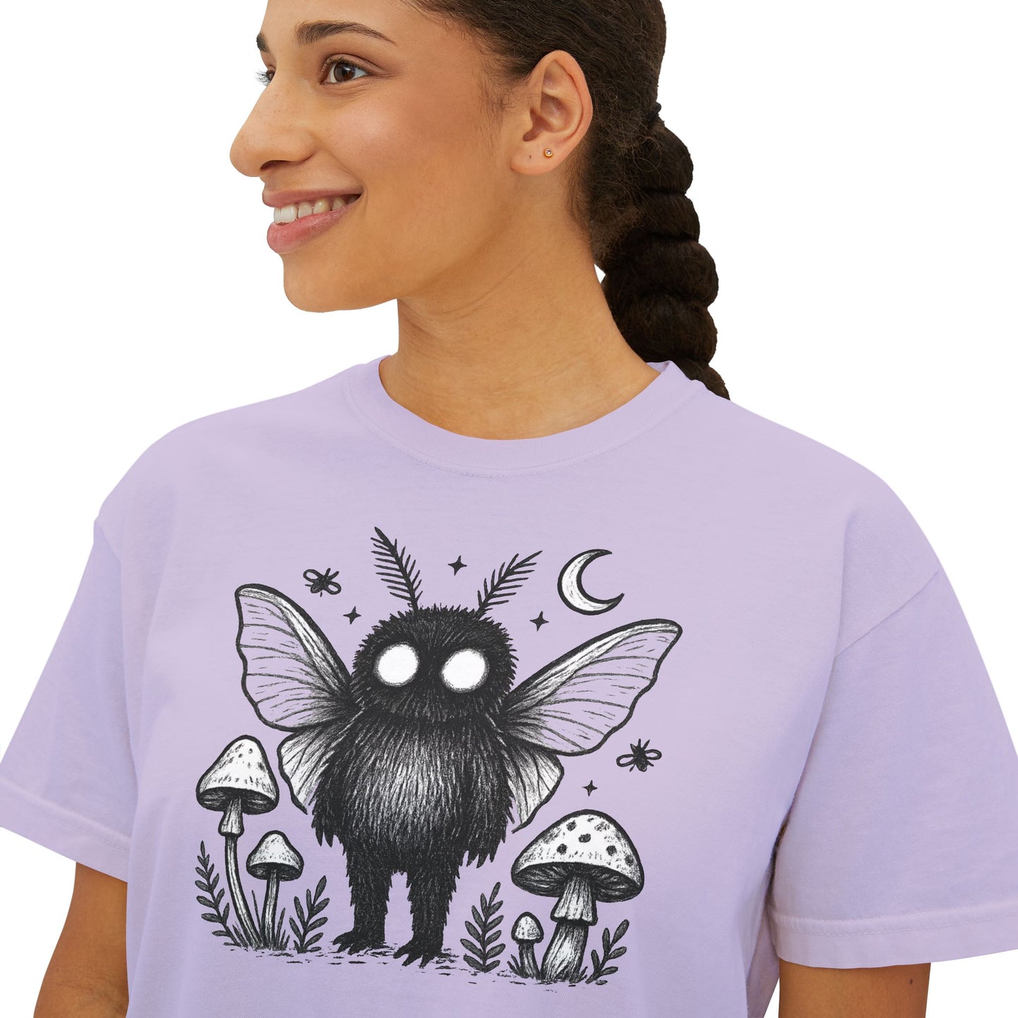 Women's Boxy Mothman Tee