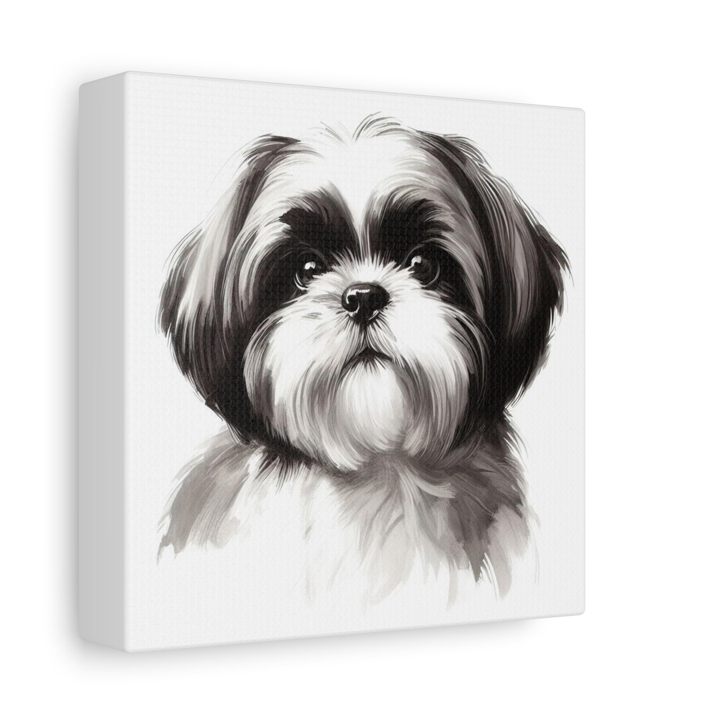Shih tzu painting
