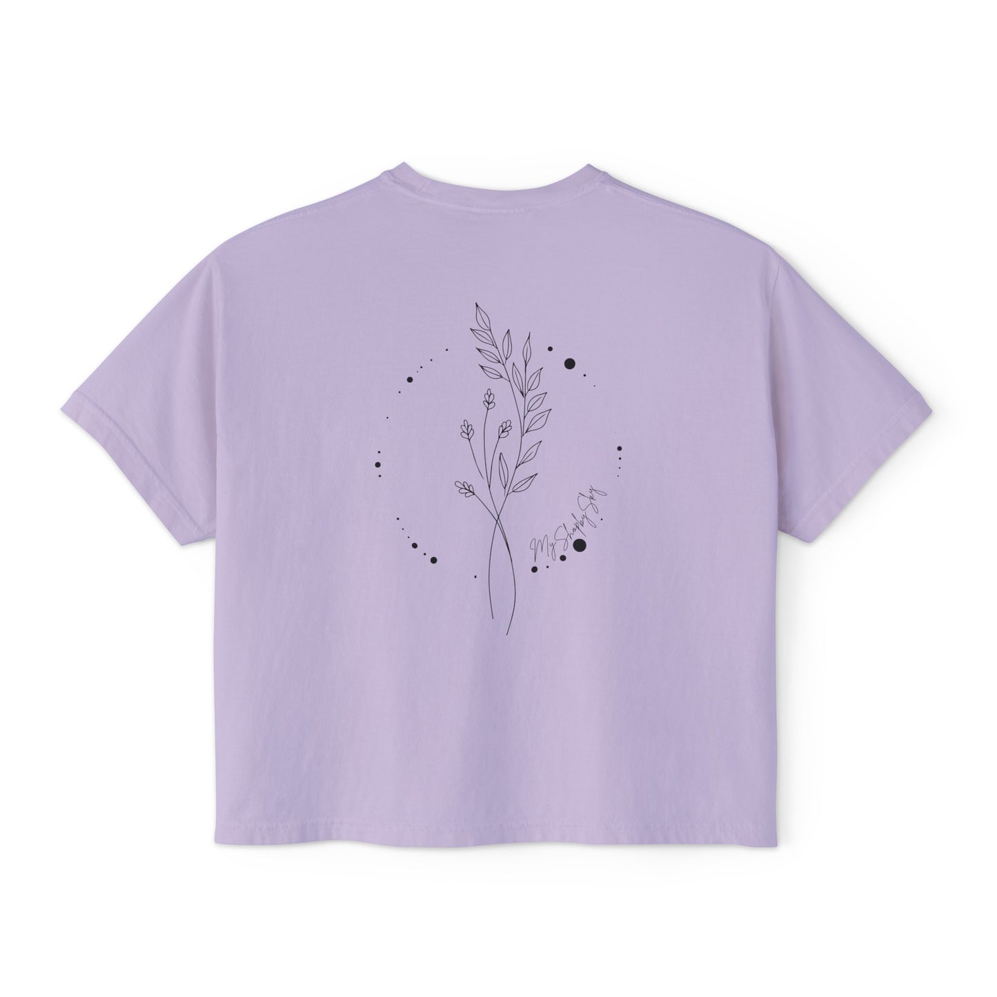 Flower Boxy Tee Women's