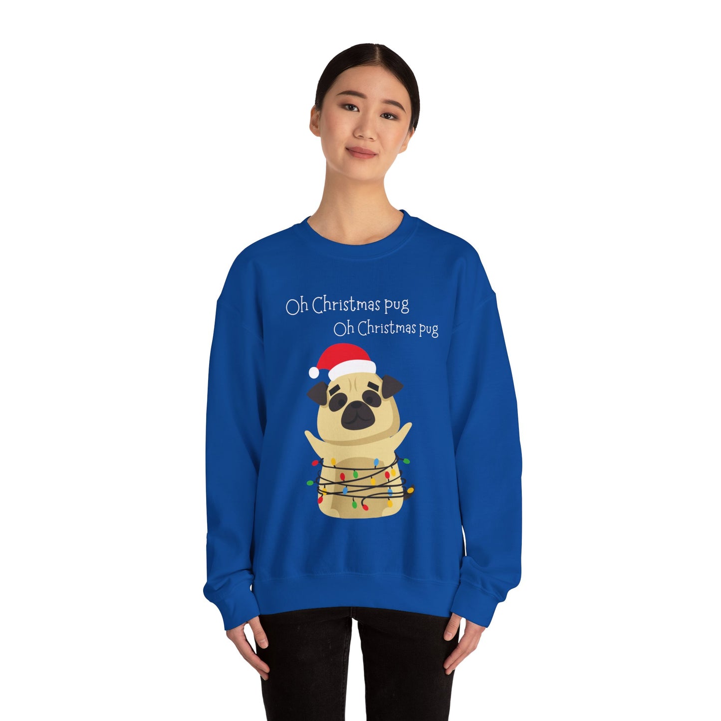 Christmas Pug Sweatshirt