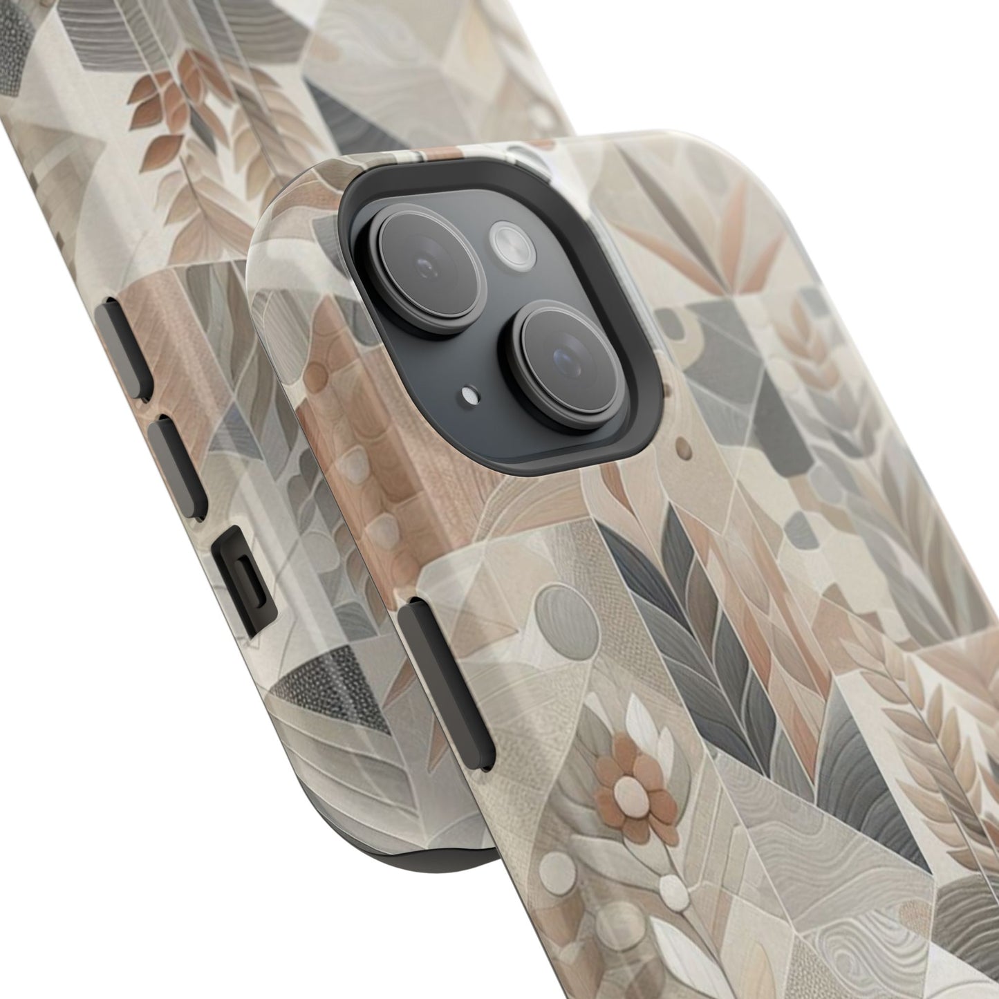 Boho Mosaic Phone Case Magnetic