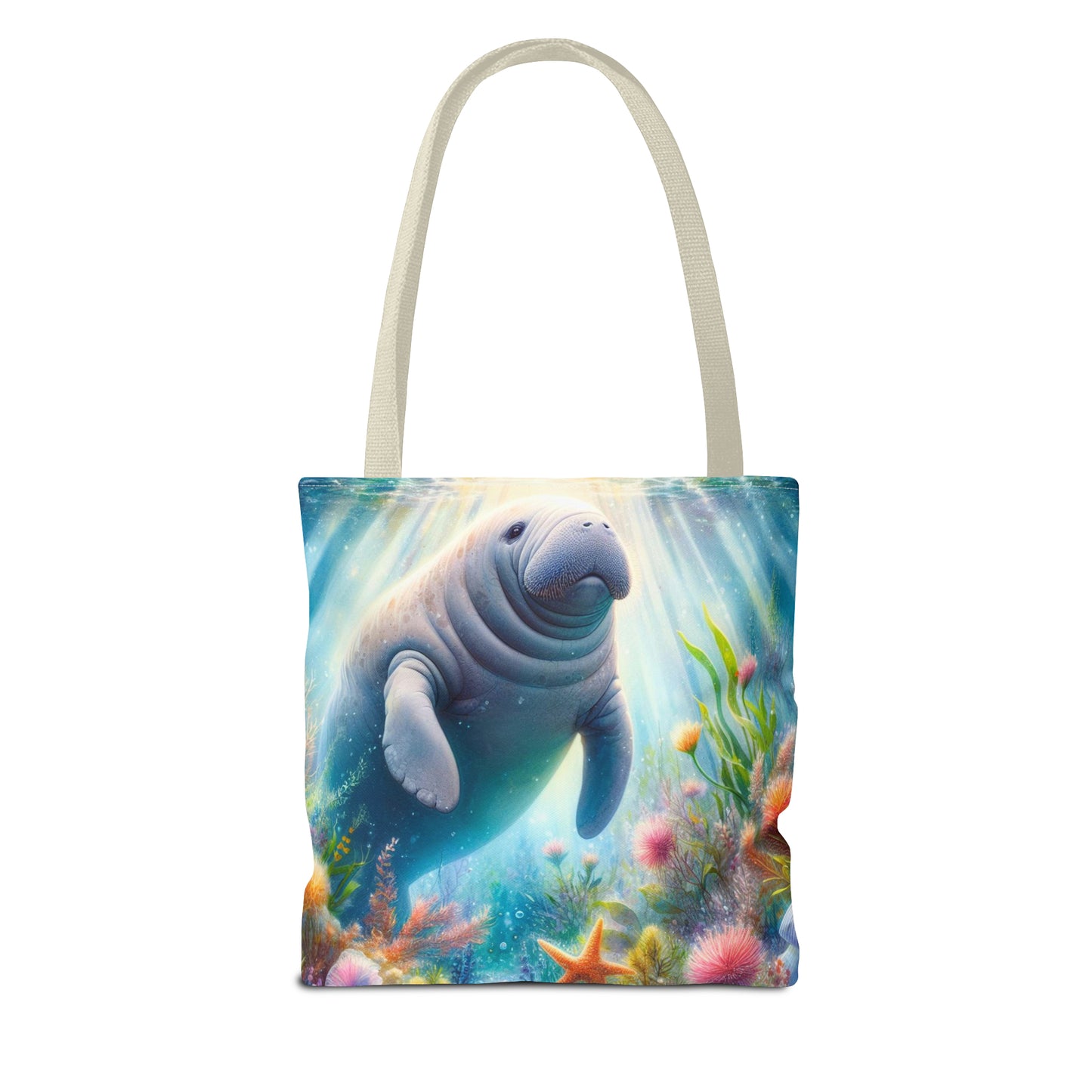 Manatee tote bag