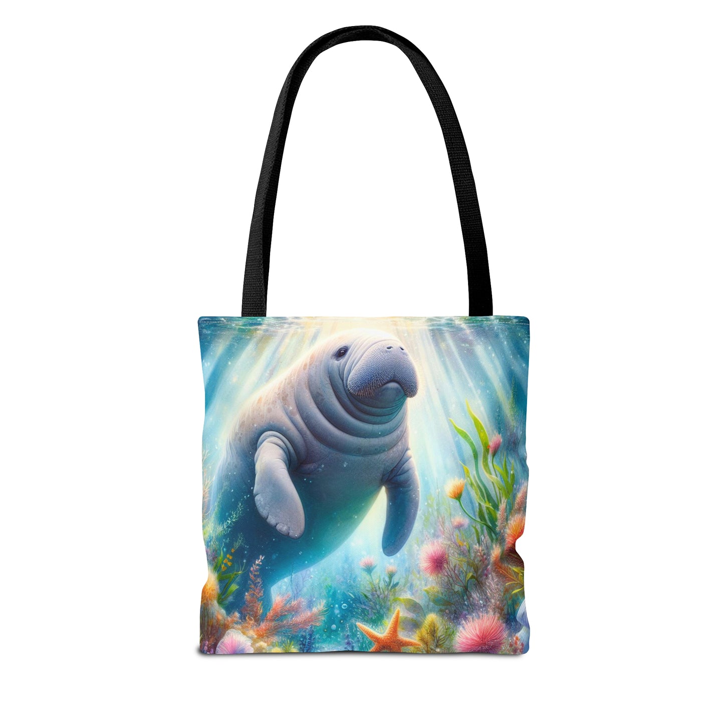 Manatee tote bag