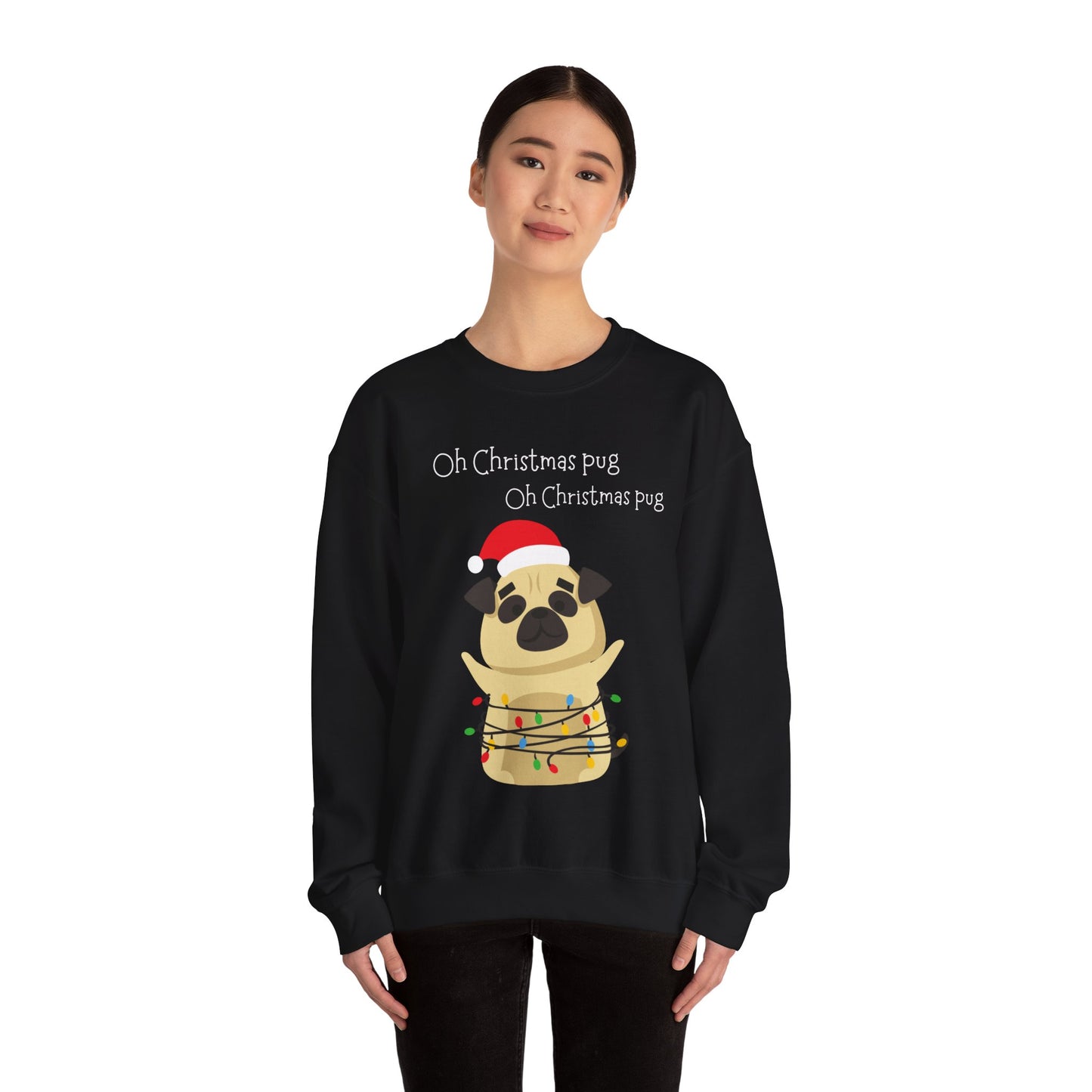 Christmas Pug Sweatshirt