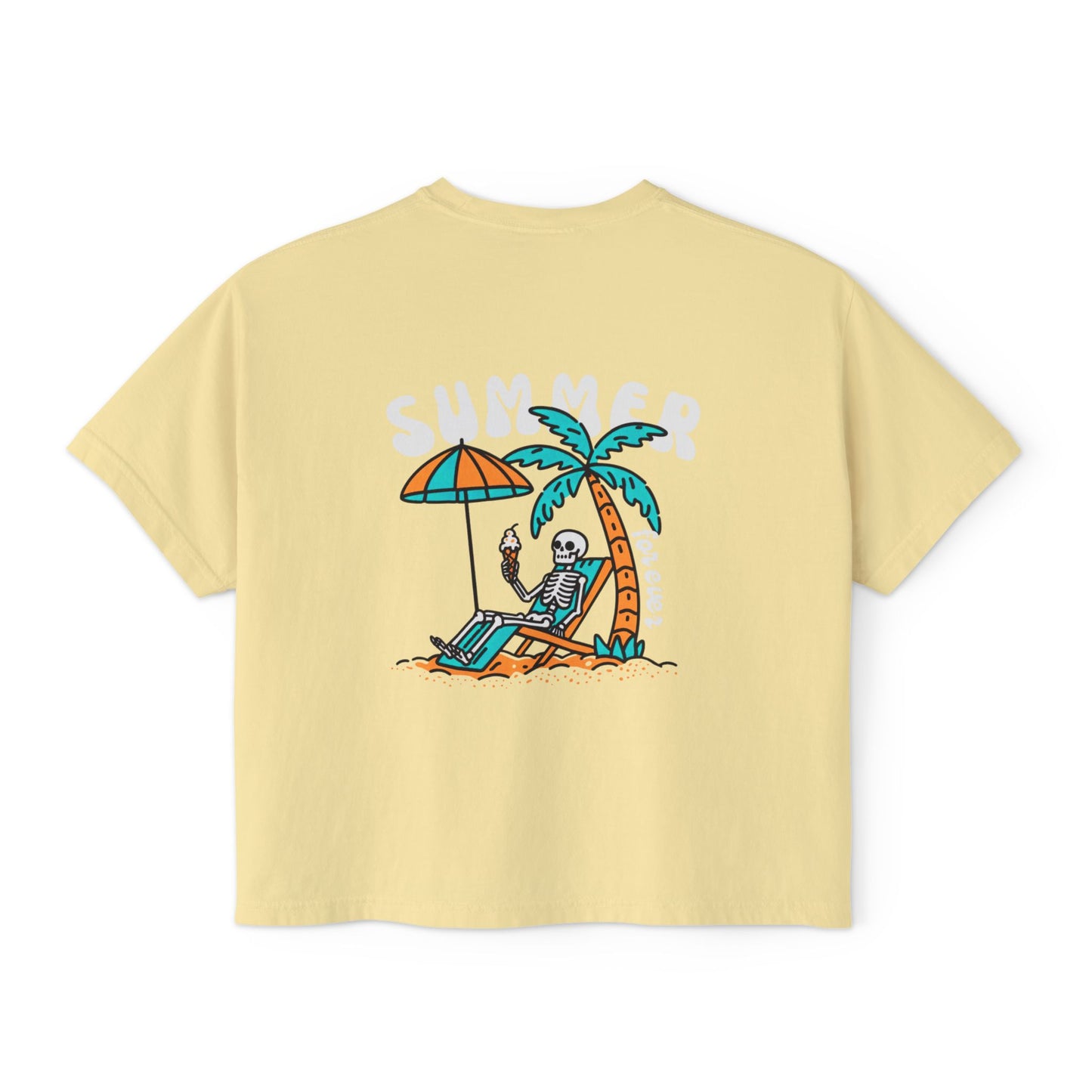 Summer Skeleton Women's Tee - Summerween Shirt