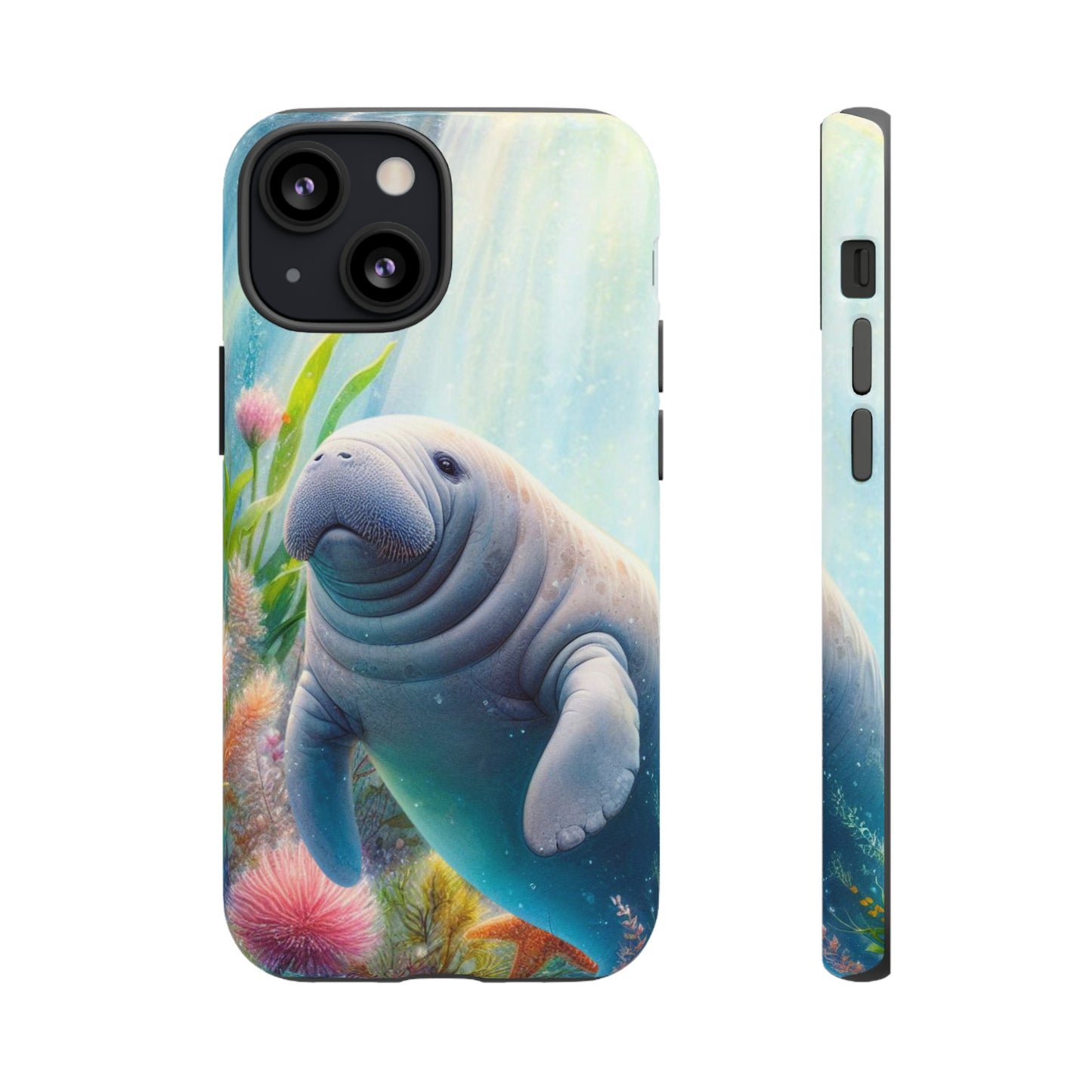 Manatee phone case protective