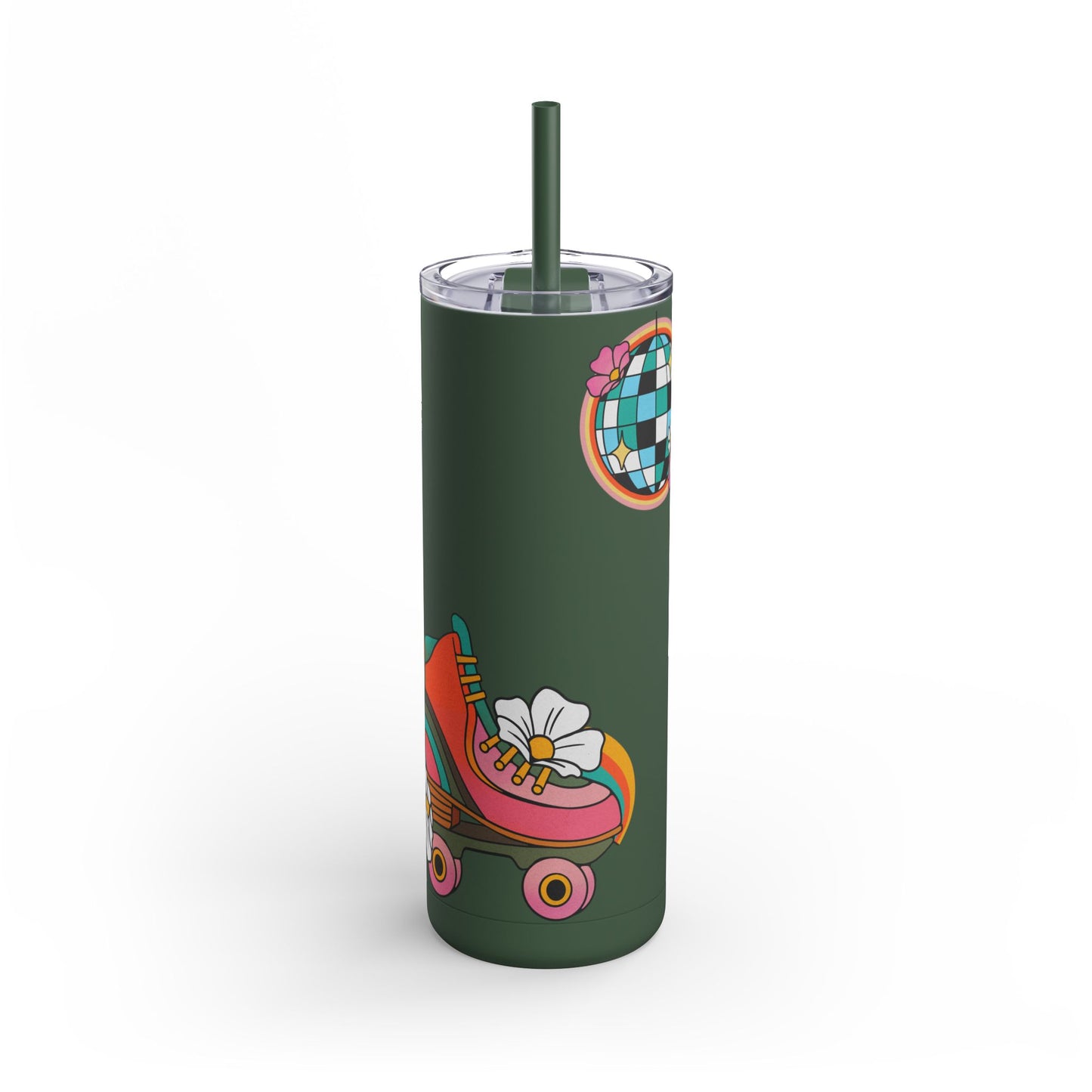 Disco Roller Skate Tumbler