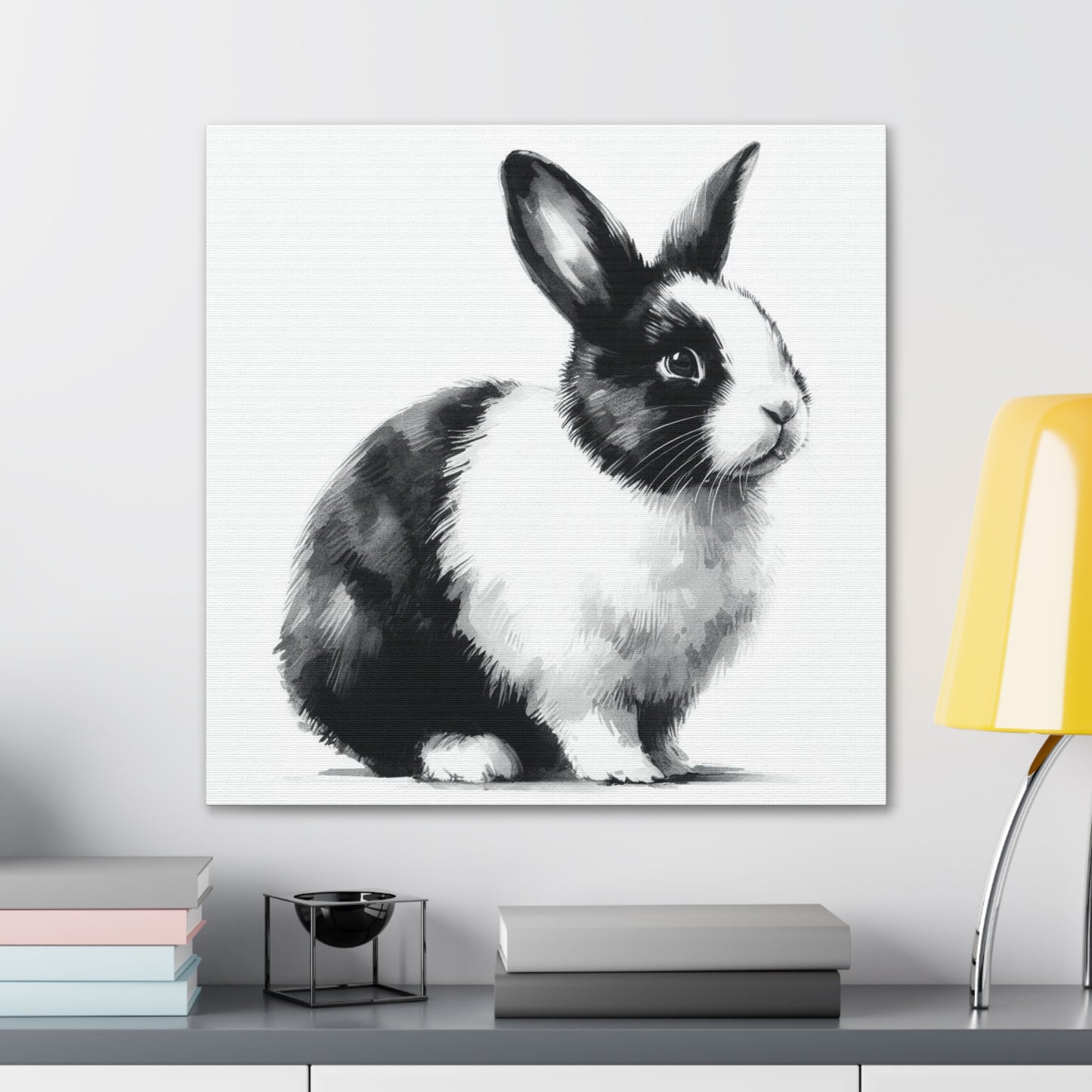 Bunny painting Dutch banded