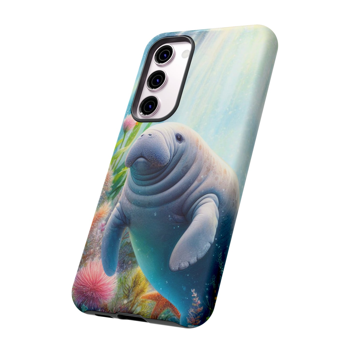 Manatee phone case protective