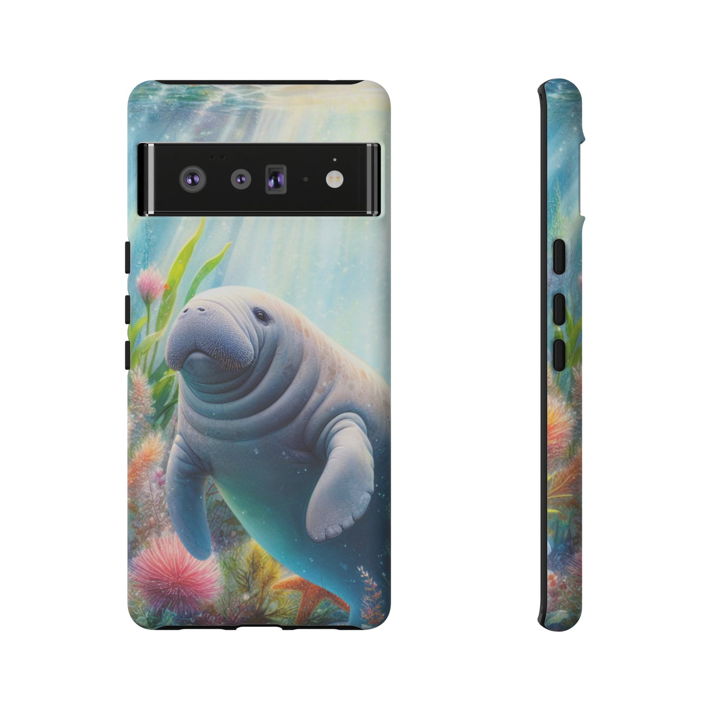 Manatee phone case protective