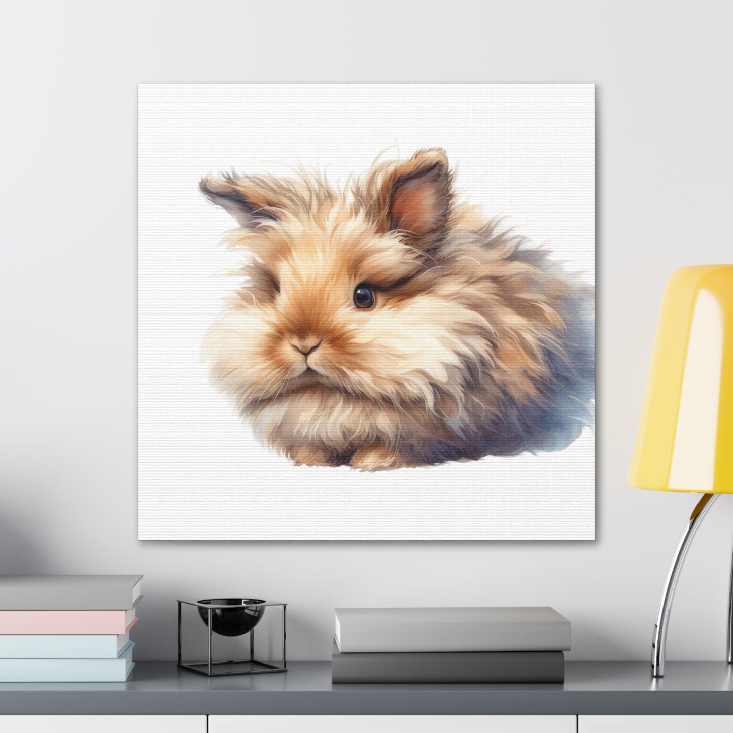 Fluffy Bunny painting