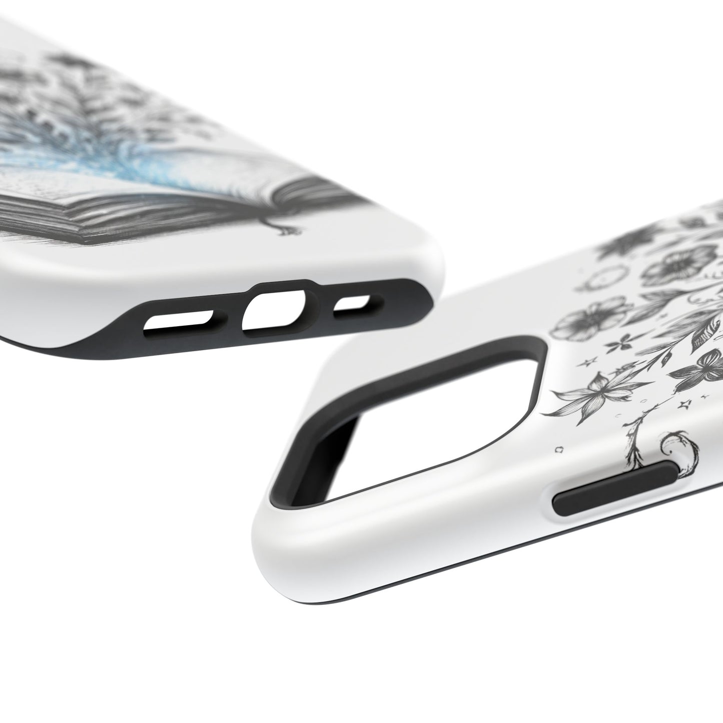 Book Phone Case - Mystical Book Magnetic Tough Case